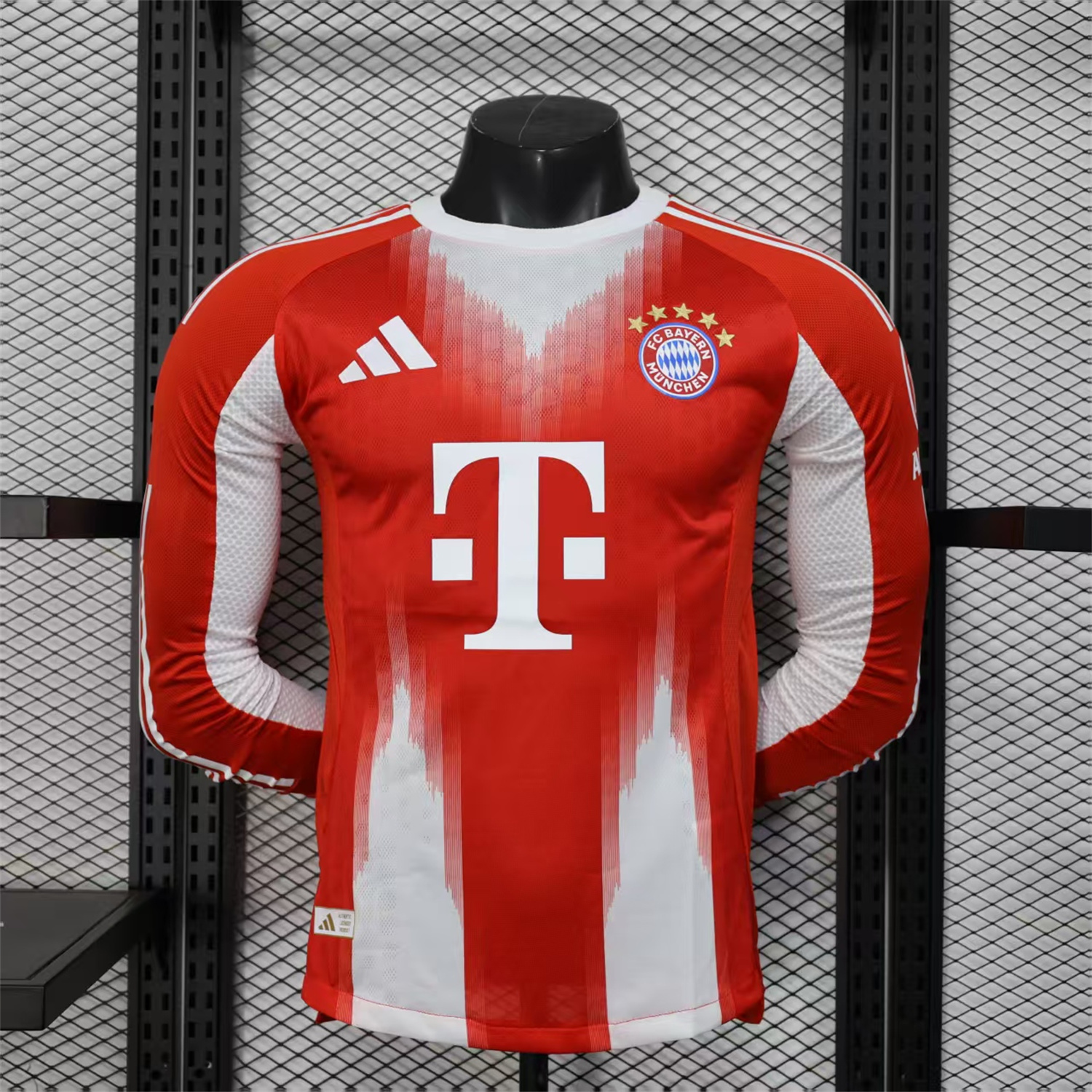 foot-Bayern Munich 25-26 Home Long Sleeves Jersey - Player Version