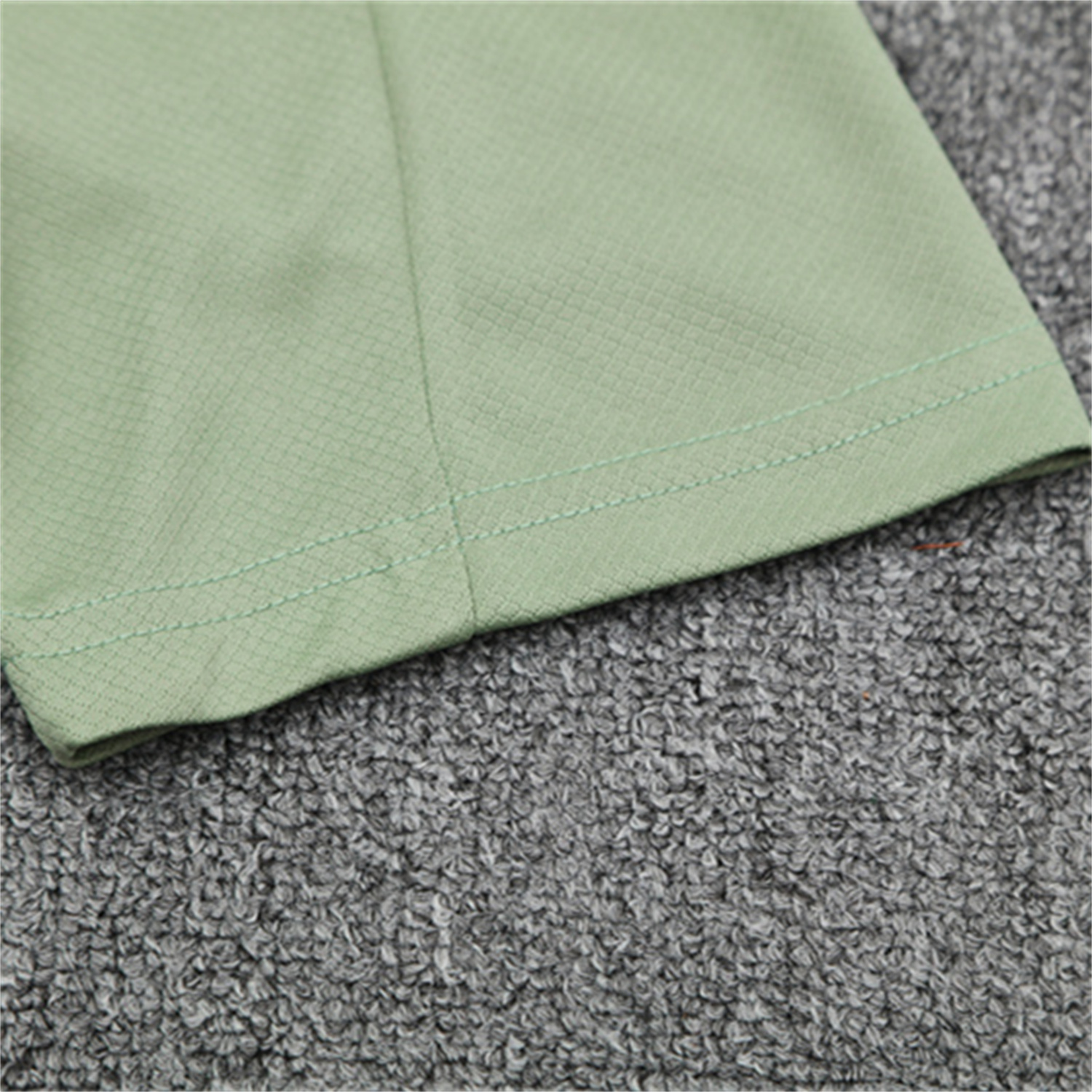 foot-C.H.E.L.S.E.A 25-26 Kids Short-Sleeve Training Set - Light Green Top & Army Green Shorts