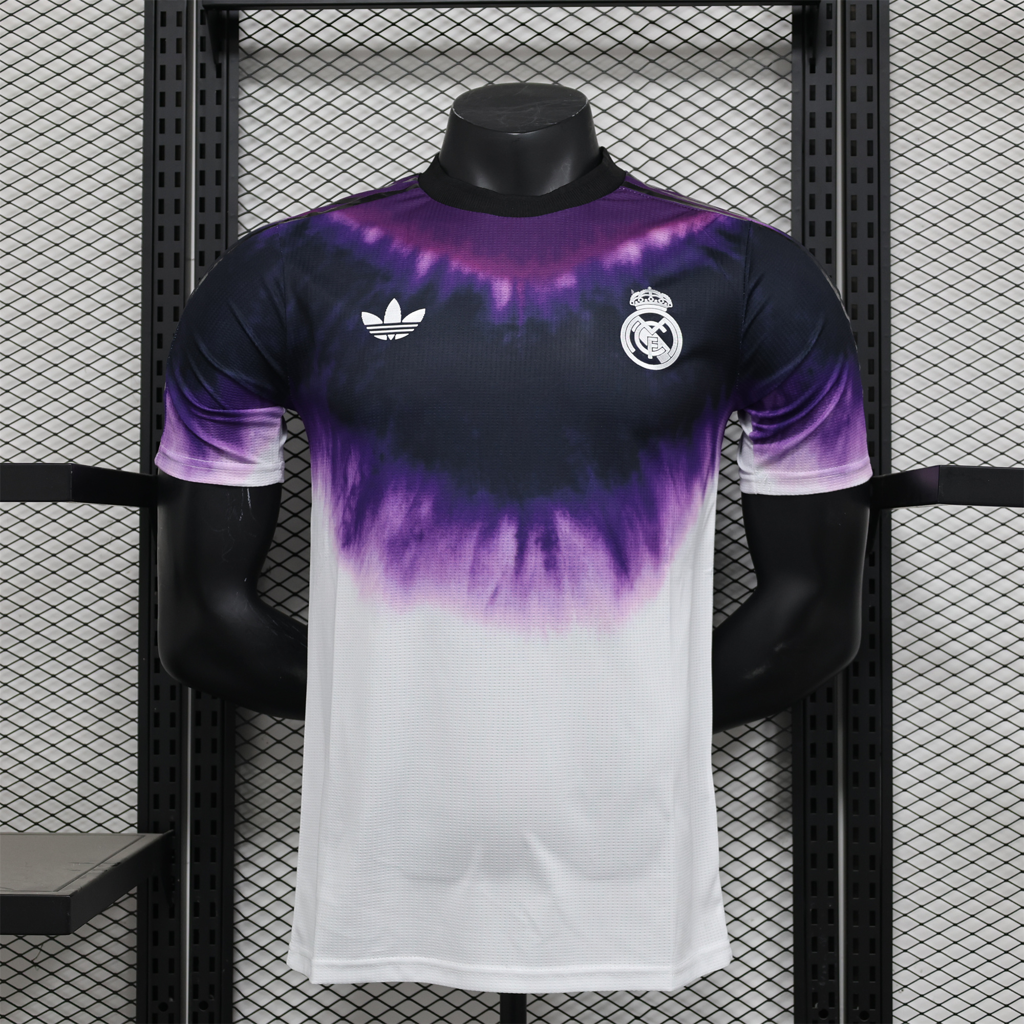 JerseysGala.com | Real Madrid 24-25 White & Purple Spring Festival Special Edition Jersey - Player Version -Customize Name, Number and Patch | Worldwide Shipping