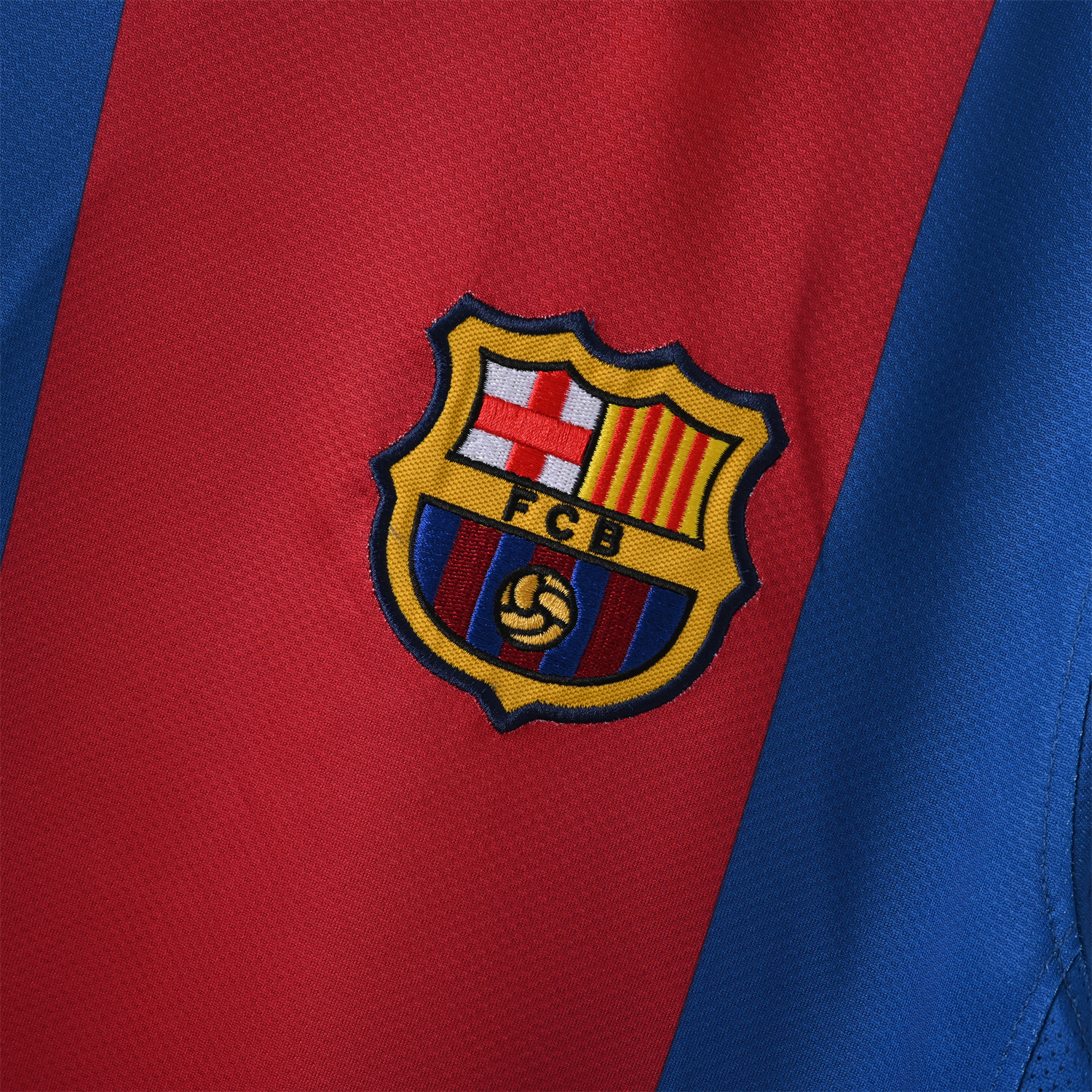 foot-Retro Barcelona 06-07 Home Unsponsored Jersey