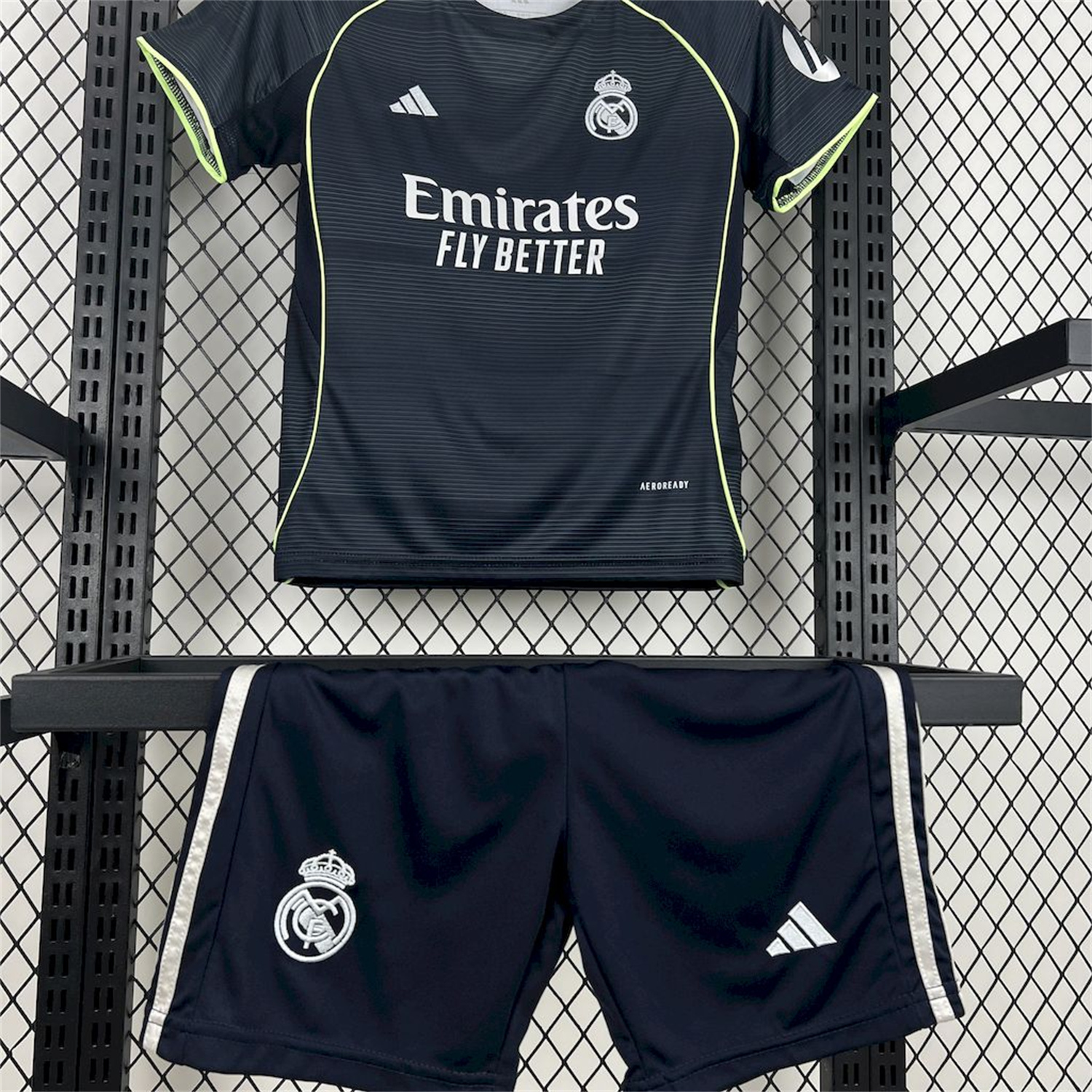 foot-Real Madrid 25-26 Away Kids Kit - Fans Version