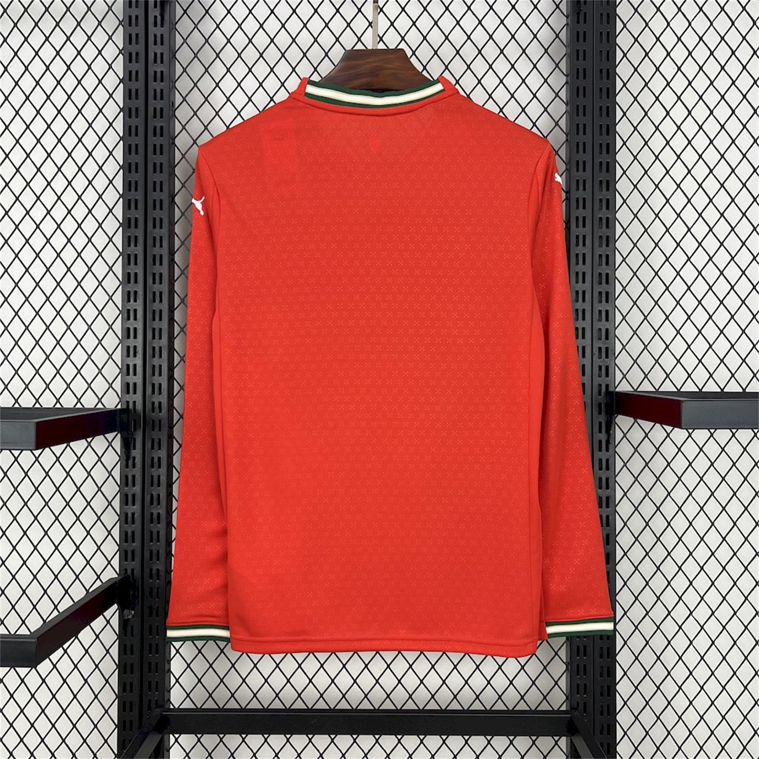 foot-Portugal 2025-26 Home Long Sleeve Jersey - Fans Version