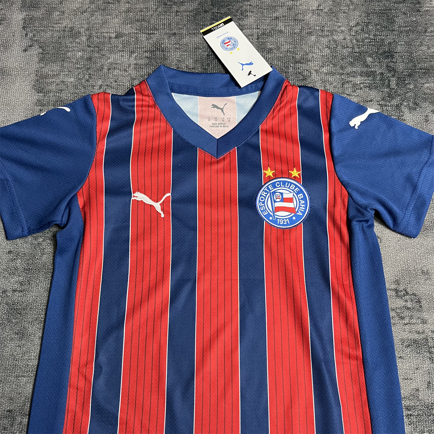 foot-Bahia 25-26 Away Unsponsored Kids Kit