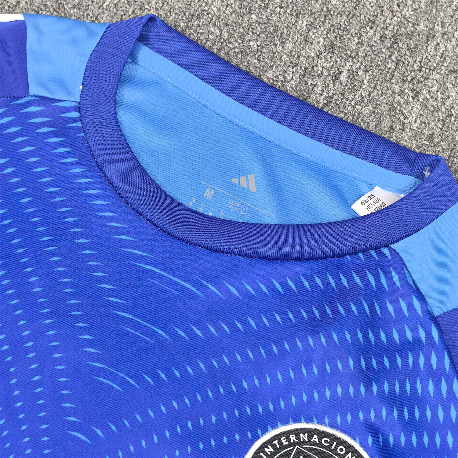 foot-INT M.A.M 25-26 Blue Goalkeeper Jersey - Fans Version