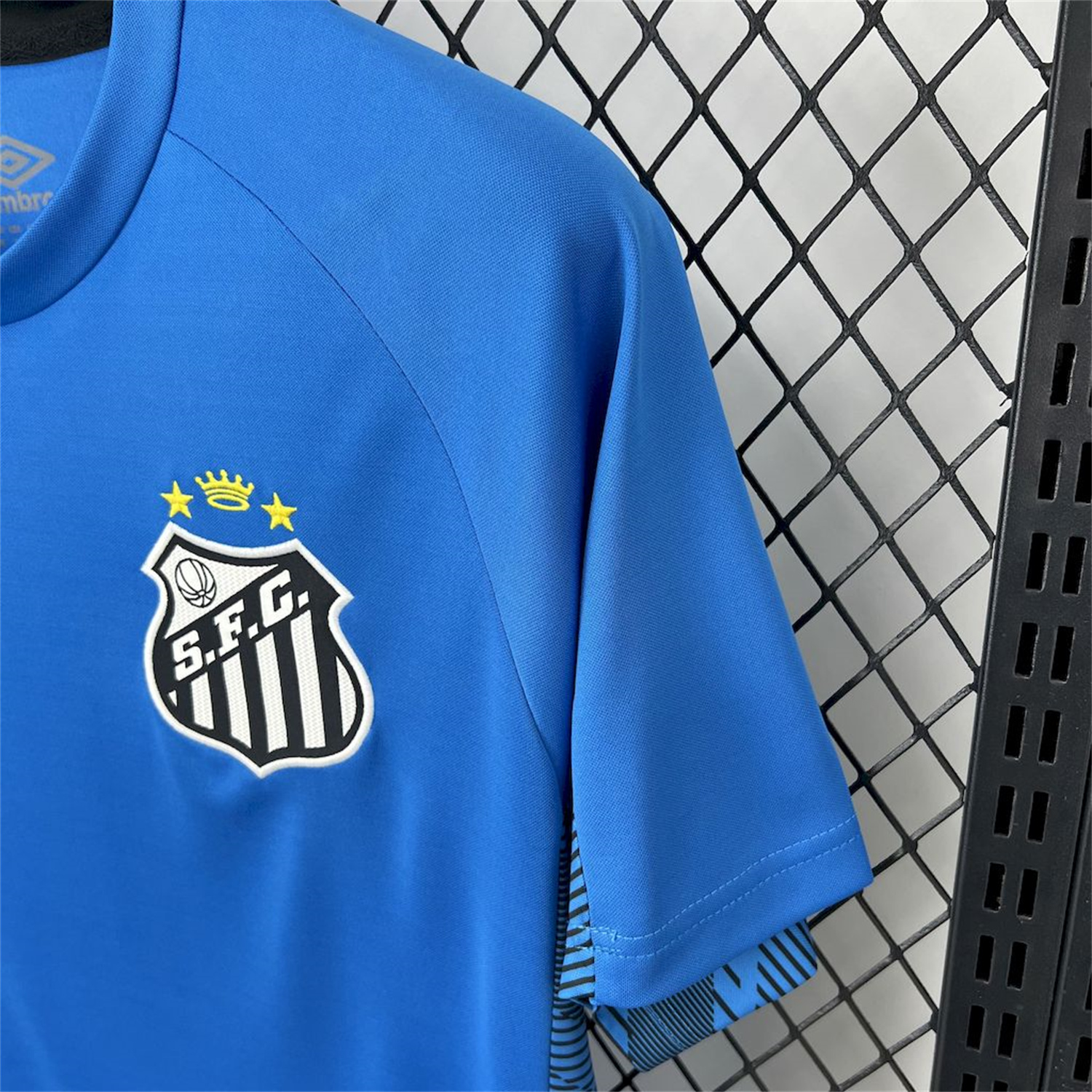 foot-Santos 25-26 Blue Goalkeeper Unsponsored Jersey - Fans Version