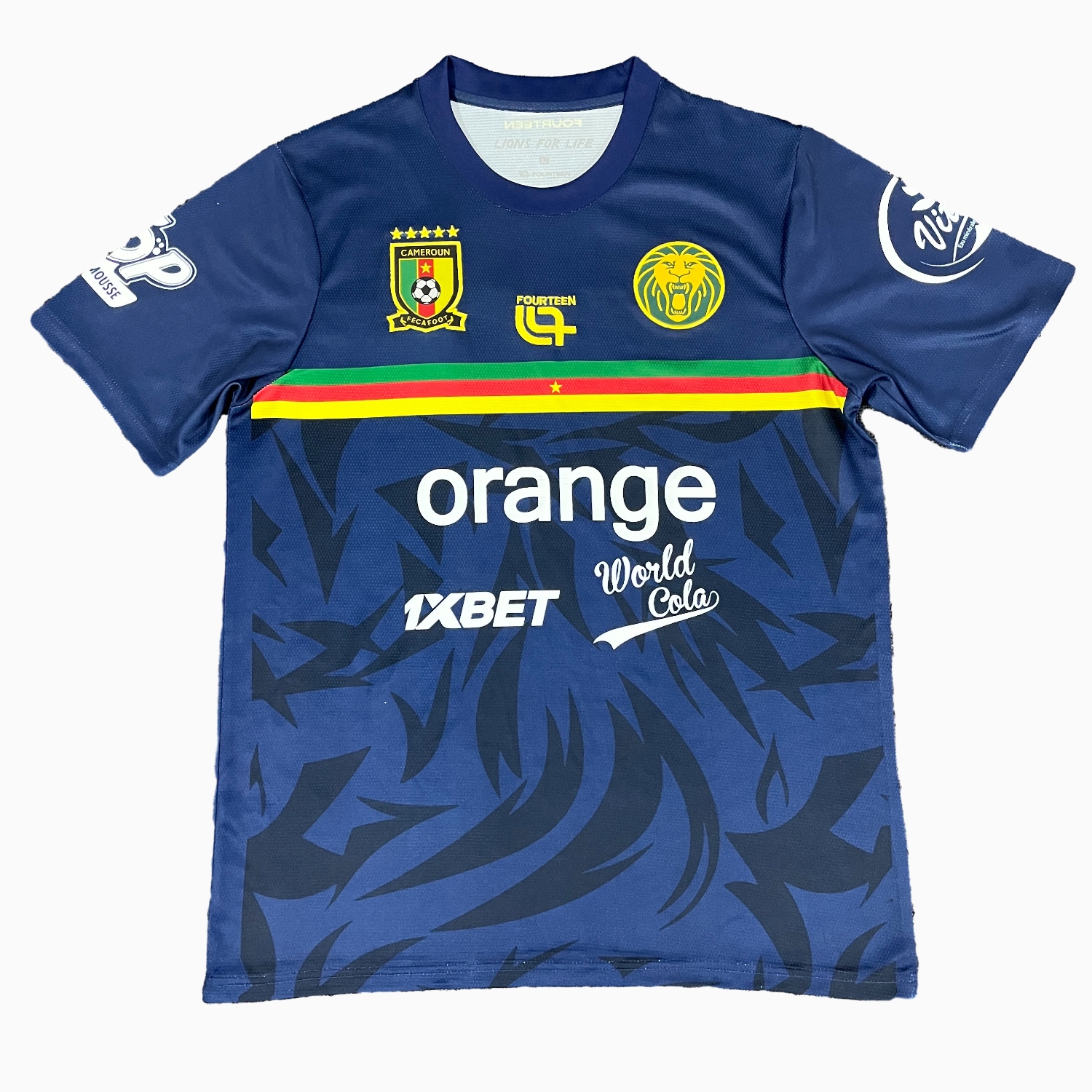 foot-Cameroon 25-26 Blue Training Jersey - Fans Version