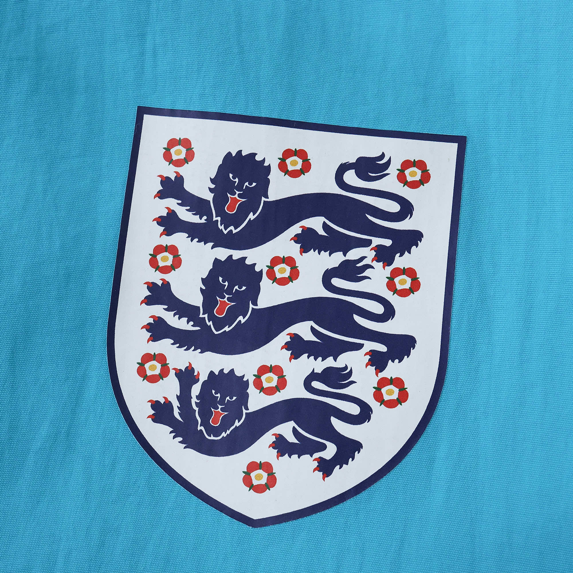 foot-Retro England 1992 Double Sided Reversible Windbreaker - Blue & Green