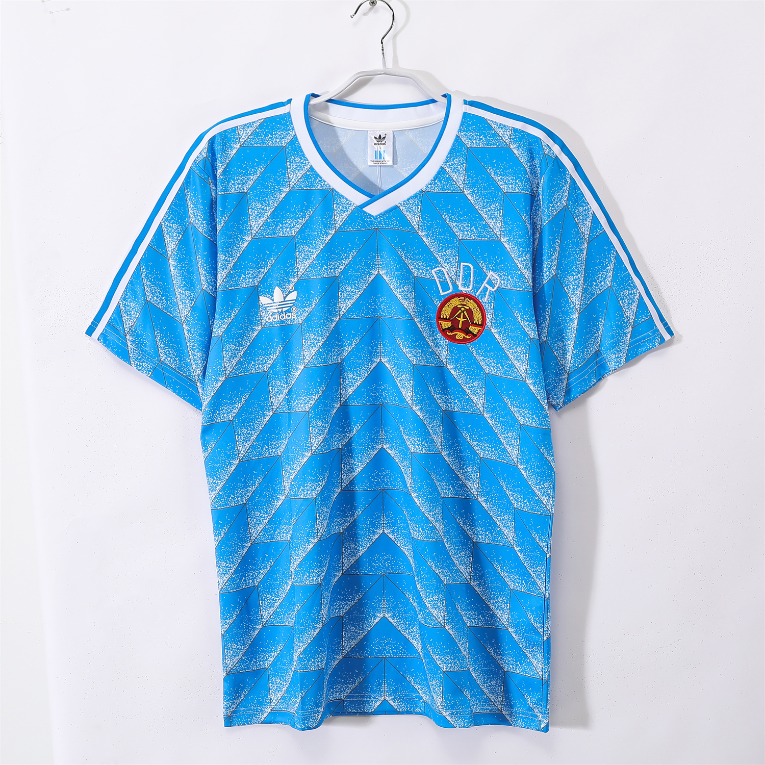 foot-Retro East Germany 1988 Away Jersey