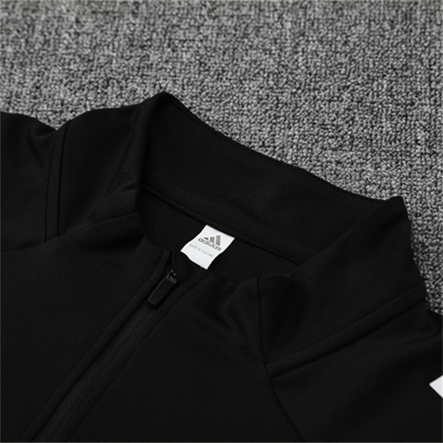 foot-Argentina 25-26 Long Sleeves Training Set - Black Top & Black Pants