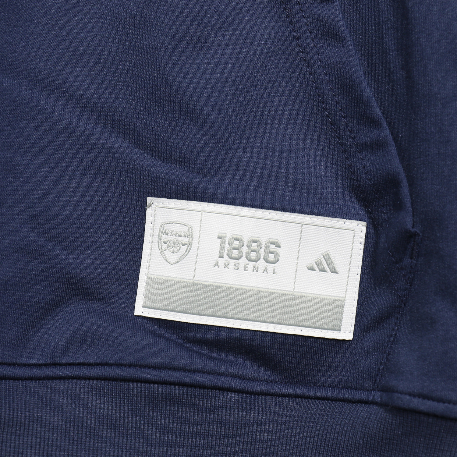 foot-Arsenal 25-26 Pure Color Training Hoodie Set - Deep Blue Hoodie and Deep Blue Pants