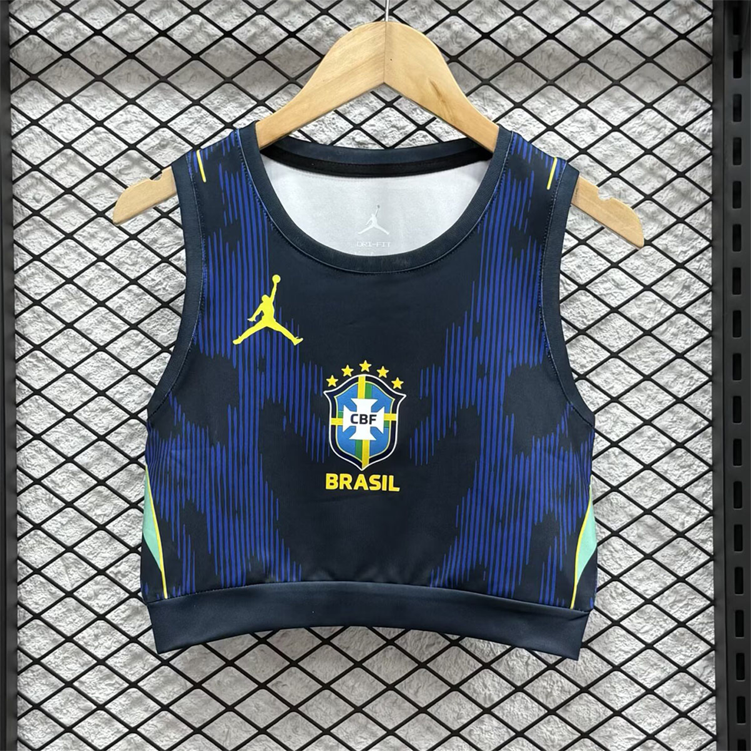 Funinjersey-Women's Brazil 2026 Away Yoga Vest