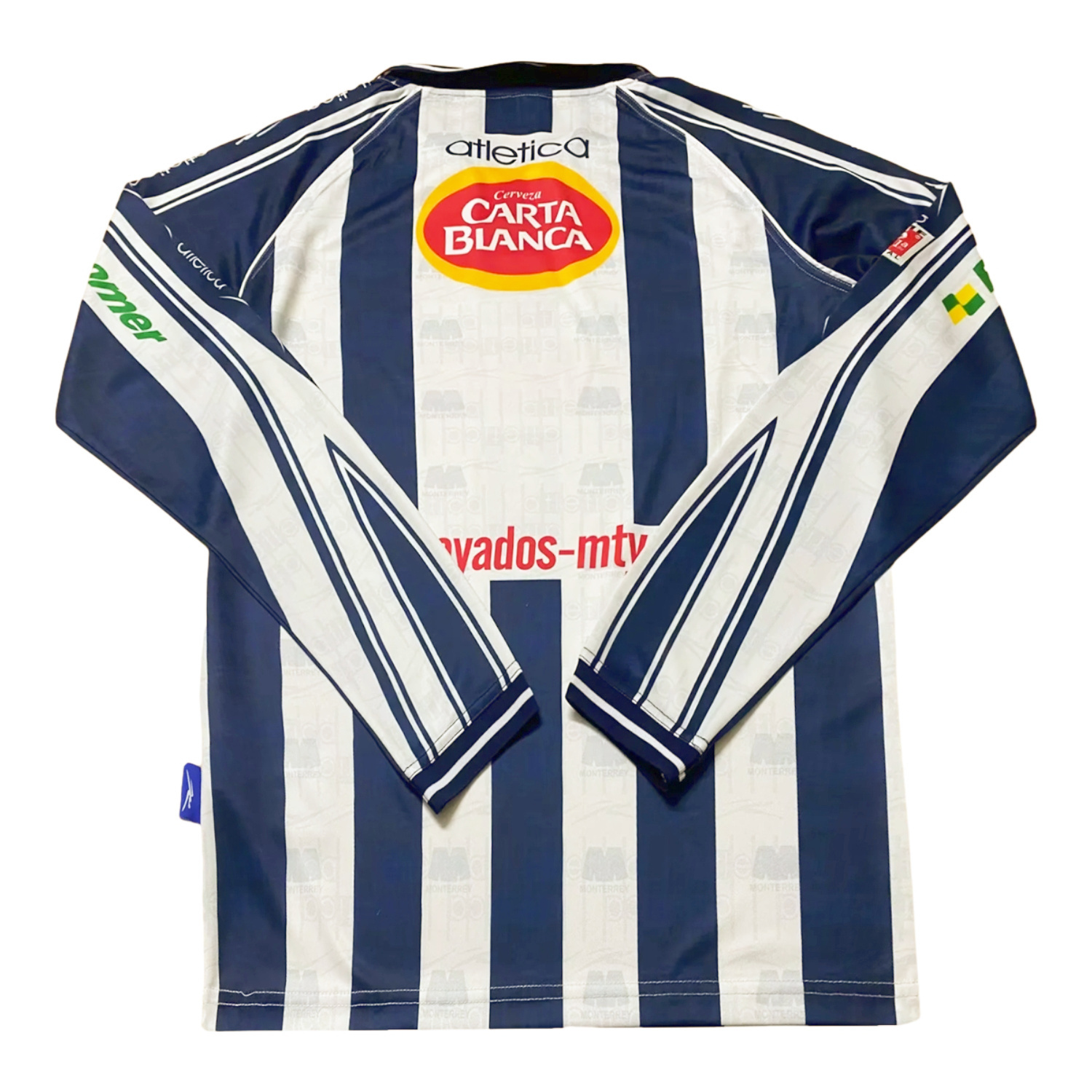foot-Retro Rayados Monterrey 1999-00 Home Long Sleeves Jersey
