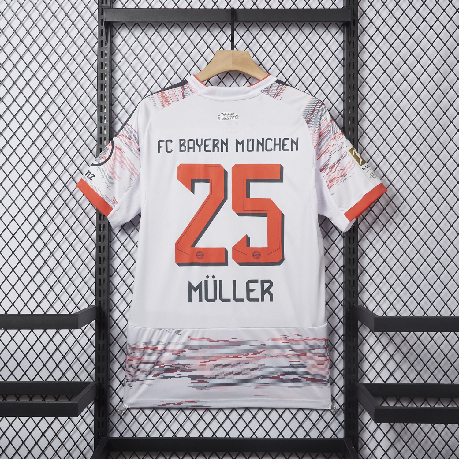 foot-Bayern Munich 25-26 Away White Jersey - Fans Version