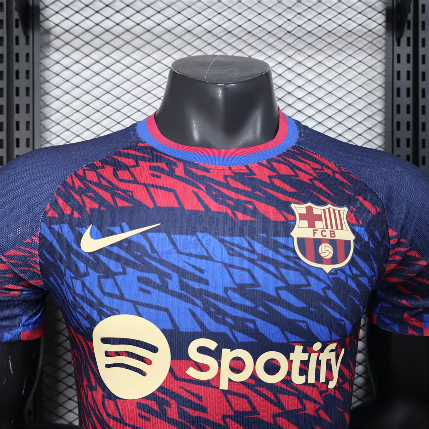 foot-Barcelona 25-26 Red And Blue Surround Special Jersey - Player Version