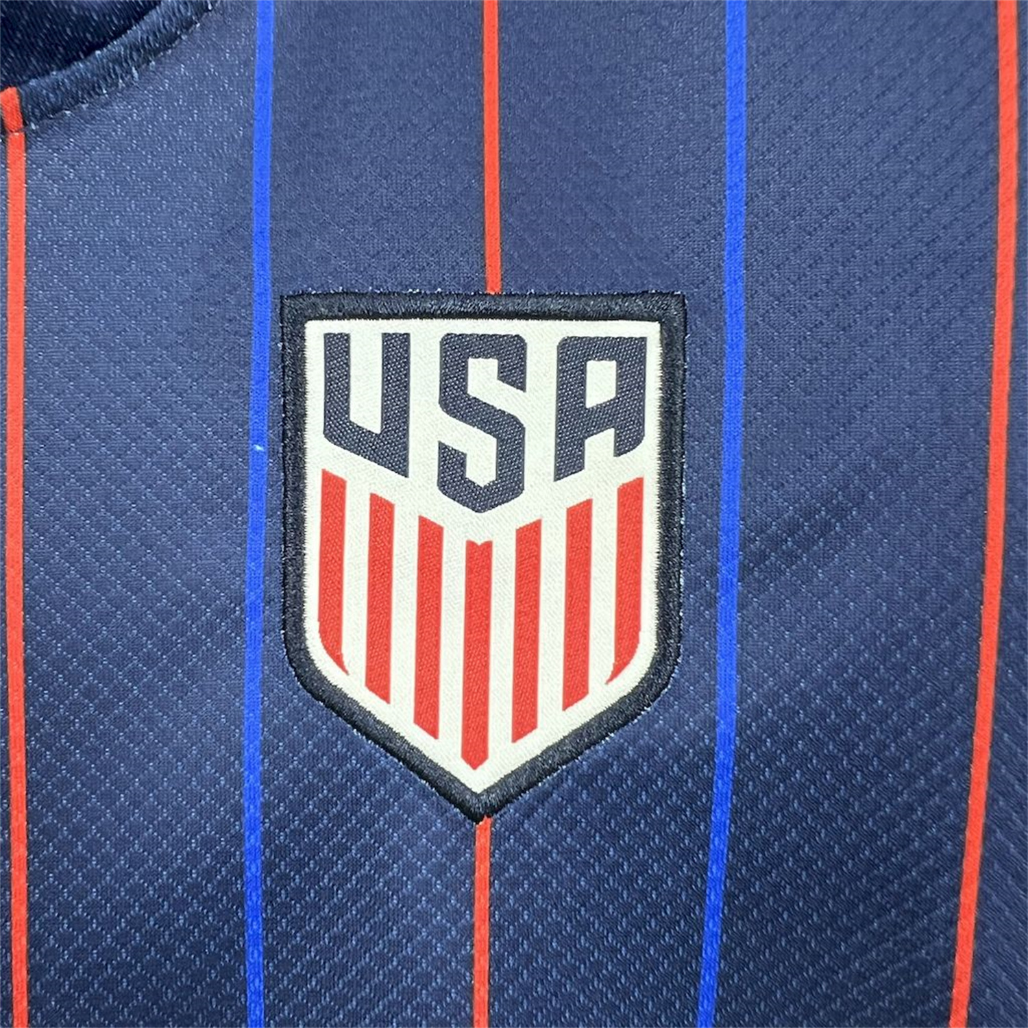 foot-United States USA 25-26 Away Deep Blue Kids Kit