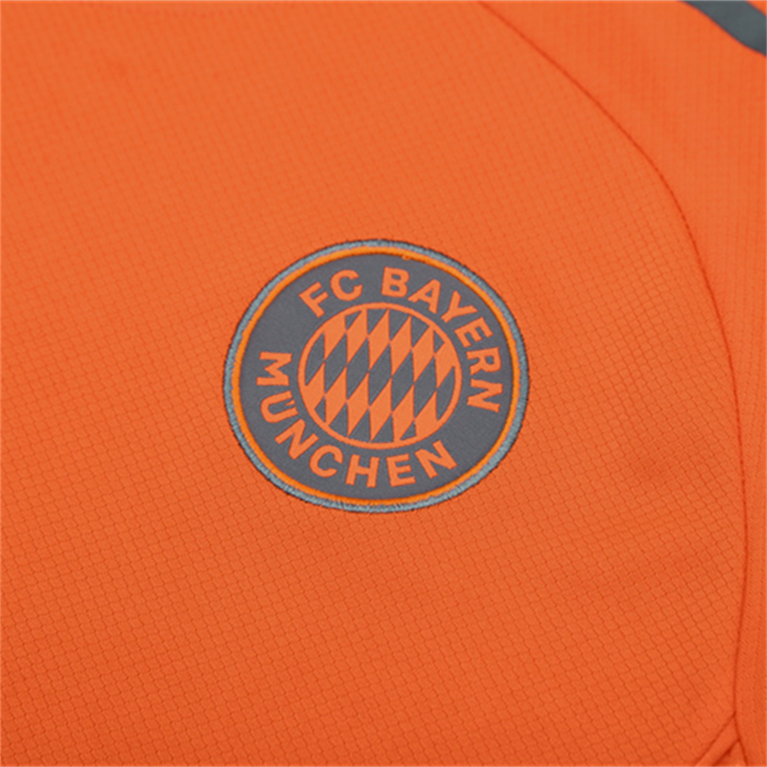 foot-Bayern Munich 25-26 Short-Sleeve Training Set - Orange Top & Gray shorts