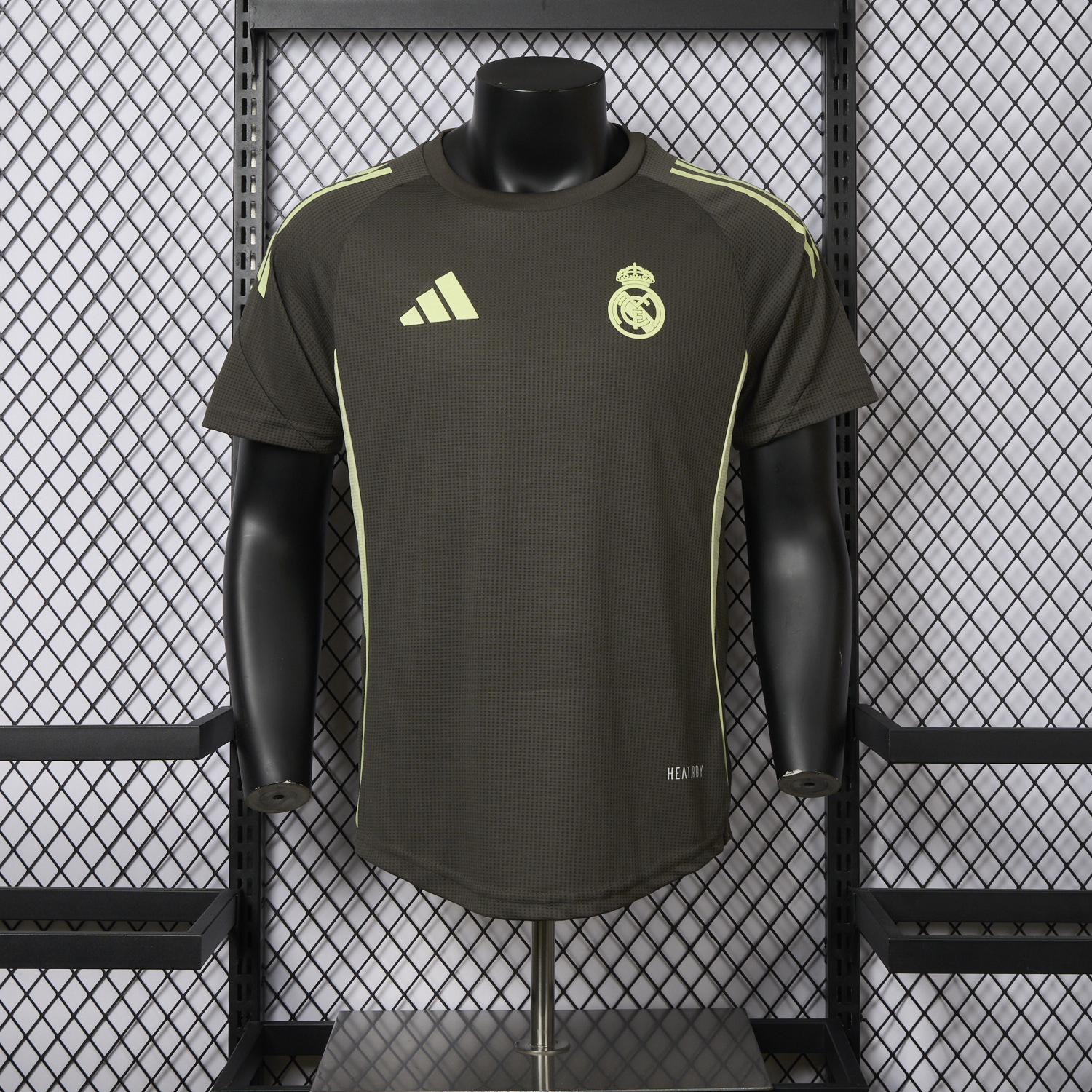 foot-Real Madrid 25-26 Deep Grey Training Jersey - Player Version