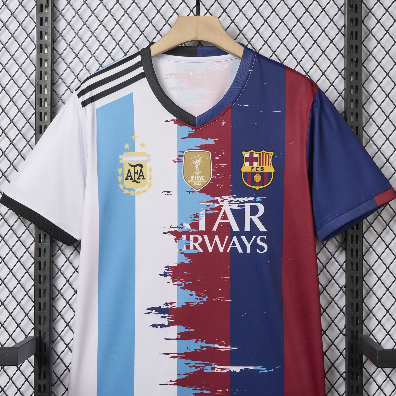 foot-Messi Argentina & Barcelona Special Jersey - Fans Version