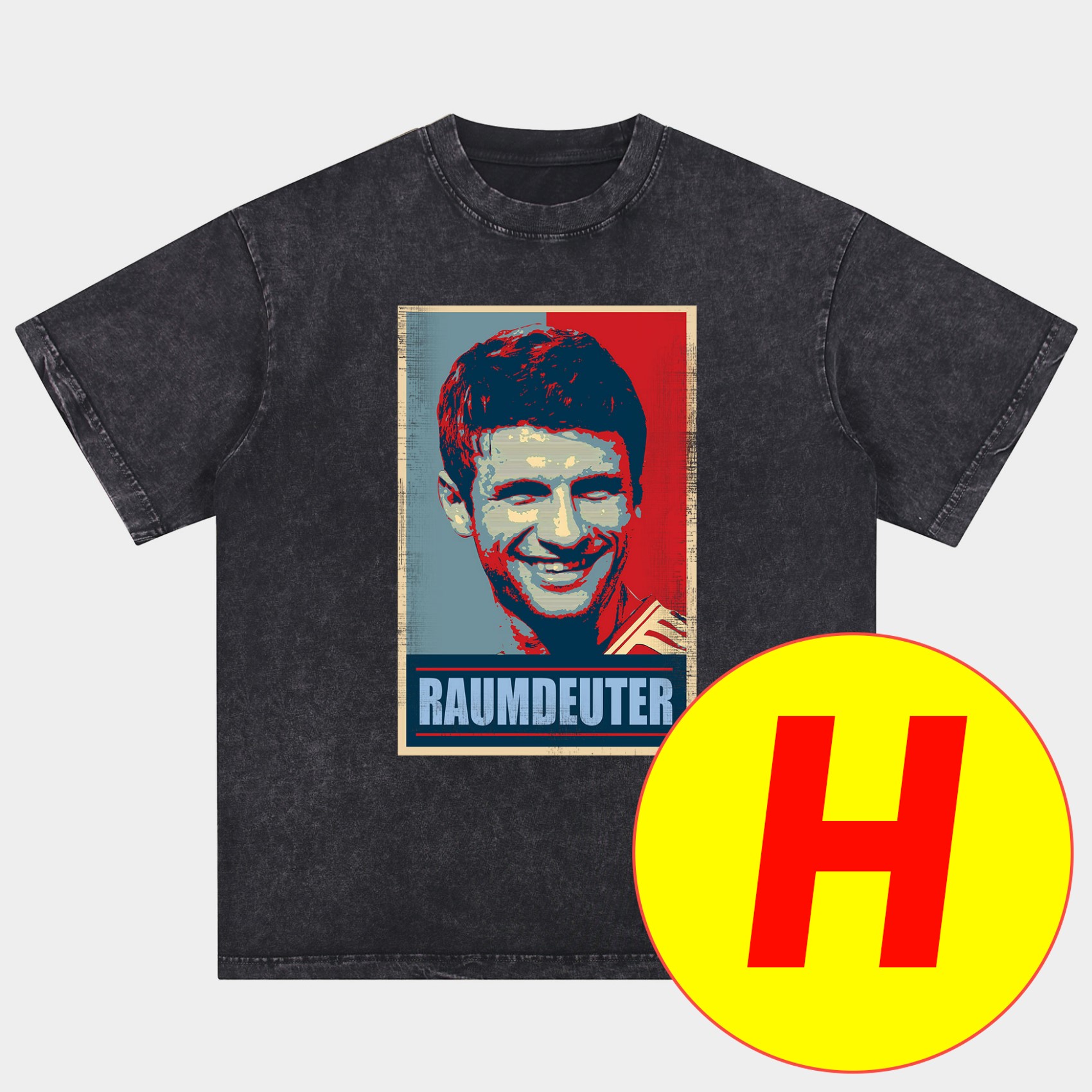 foot-Bayern Munich 125th Legendary Players Oversized Washed T-Shirt