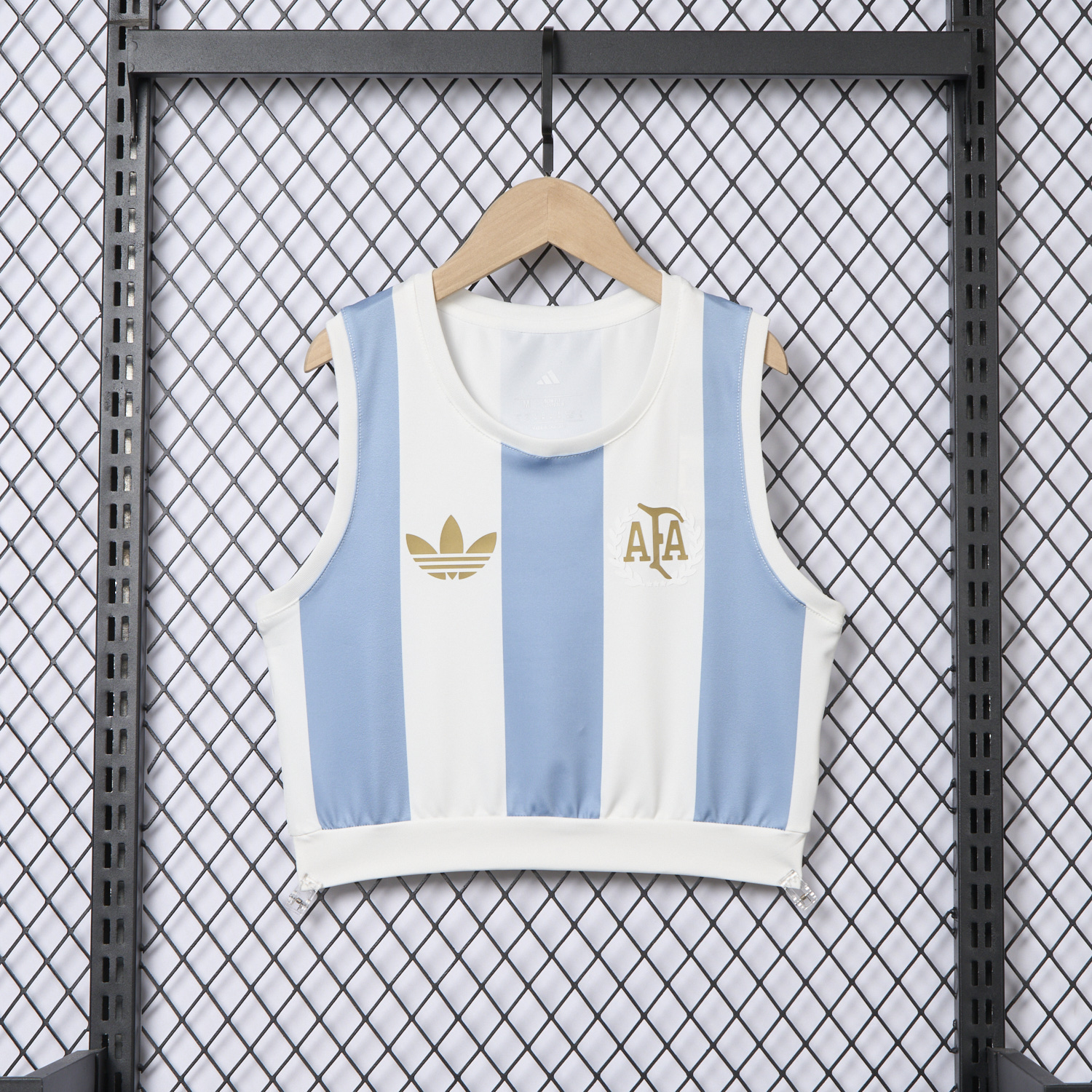 foot-Women's Argentina 25-26 50th Anniversary Home Yoga Vest
