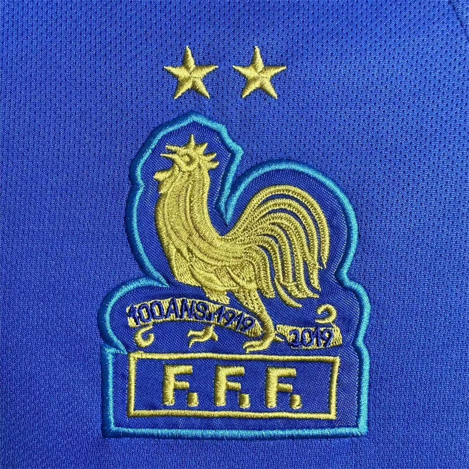 foot-Retro France 2019 100th Anniversary Jersey