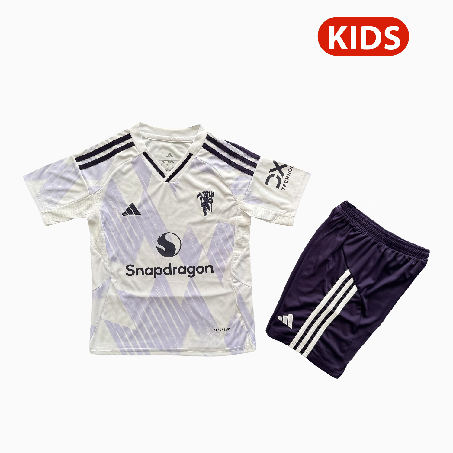 foot-Manchester United 25-26 Away Kids Kit
