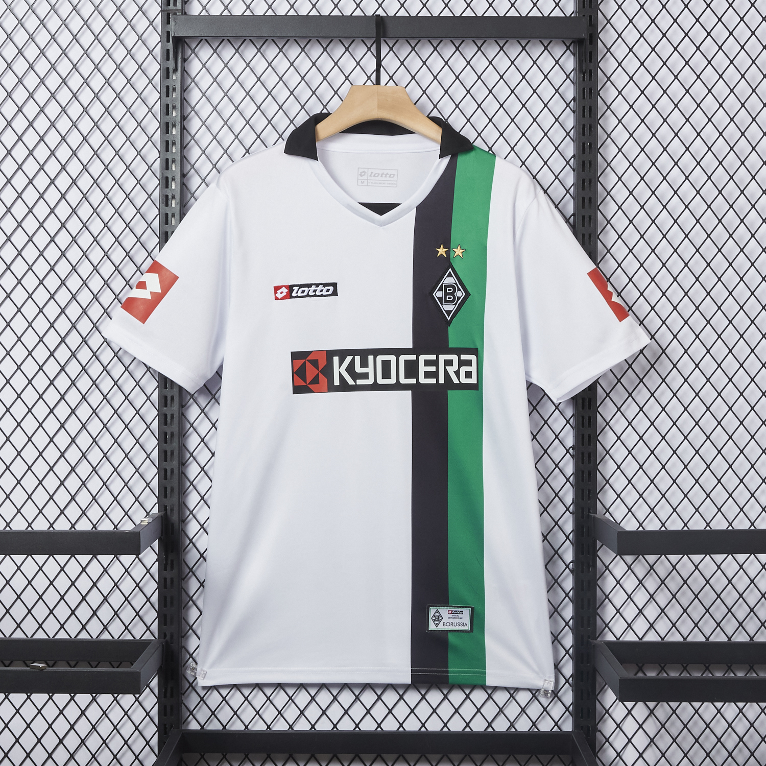 foot-Retro Borussia Mönchengladbach 2008-09 Home Jersey