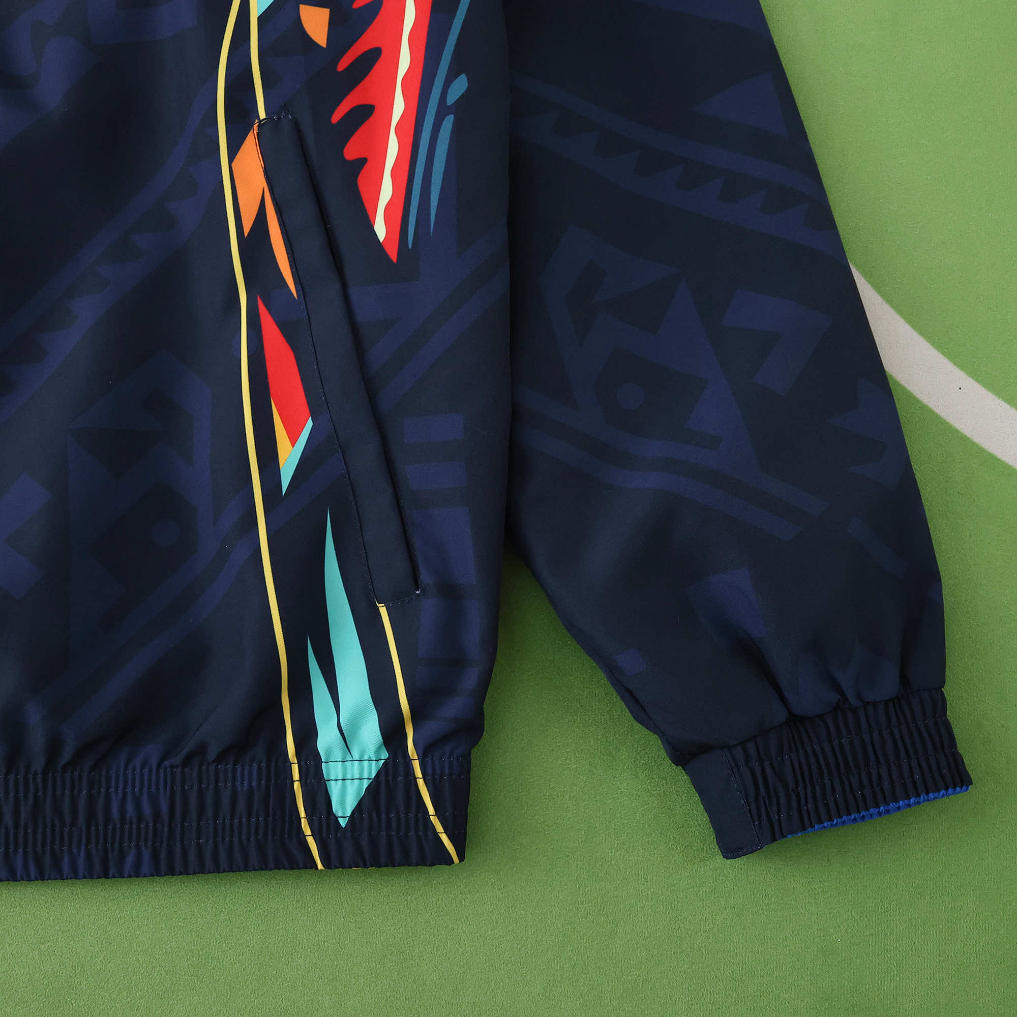 foot-Club América 25-26 Throwback Double Sided Reversible Windbreaker - Blue & Black