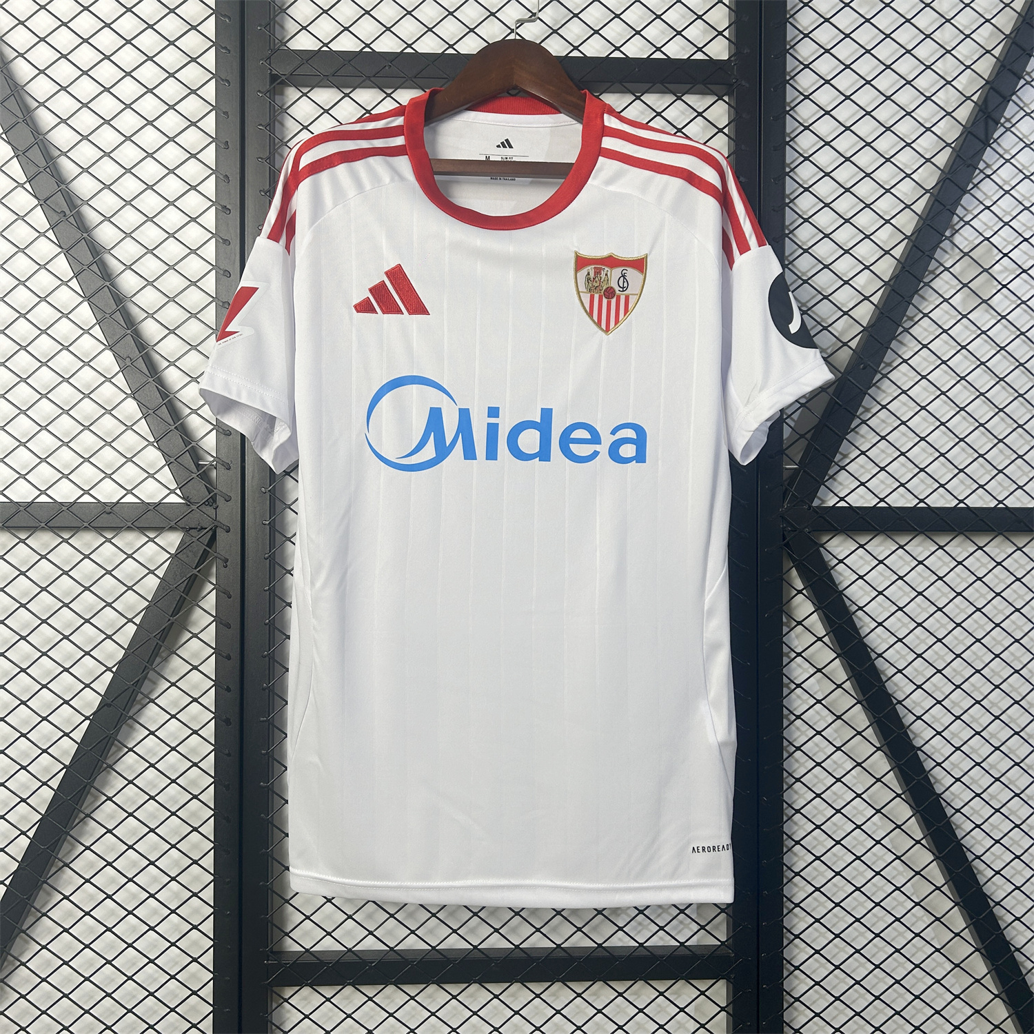 foot-Sevilla 25-26 Home White Jersey - Fans Version