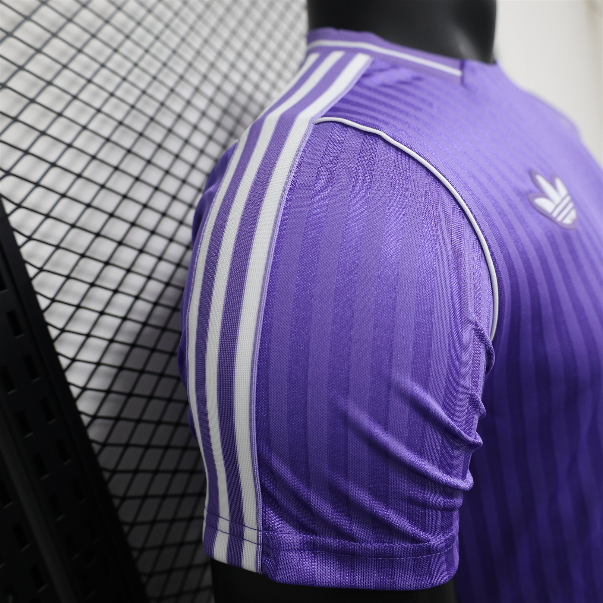 ManixJersey.com | Real Madrid 2025 Purple Icon Retro Jersey - Player Version -Customize Name, Number and Patch | Worldwide Shipping