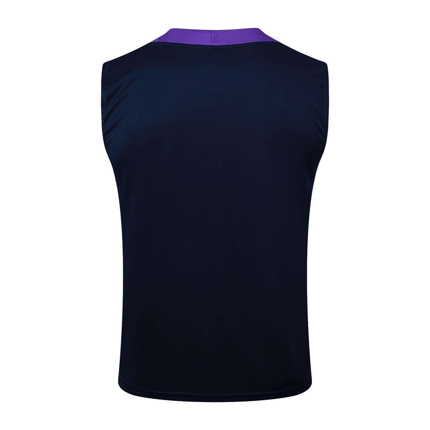 foot-Corinthians 25-26 Vest Training Set - Deep Blue Black Vest and Shorts