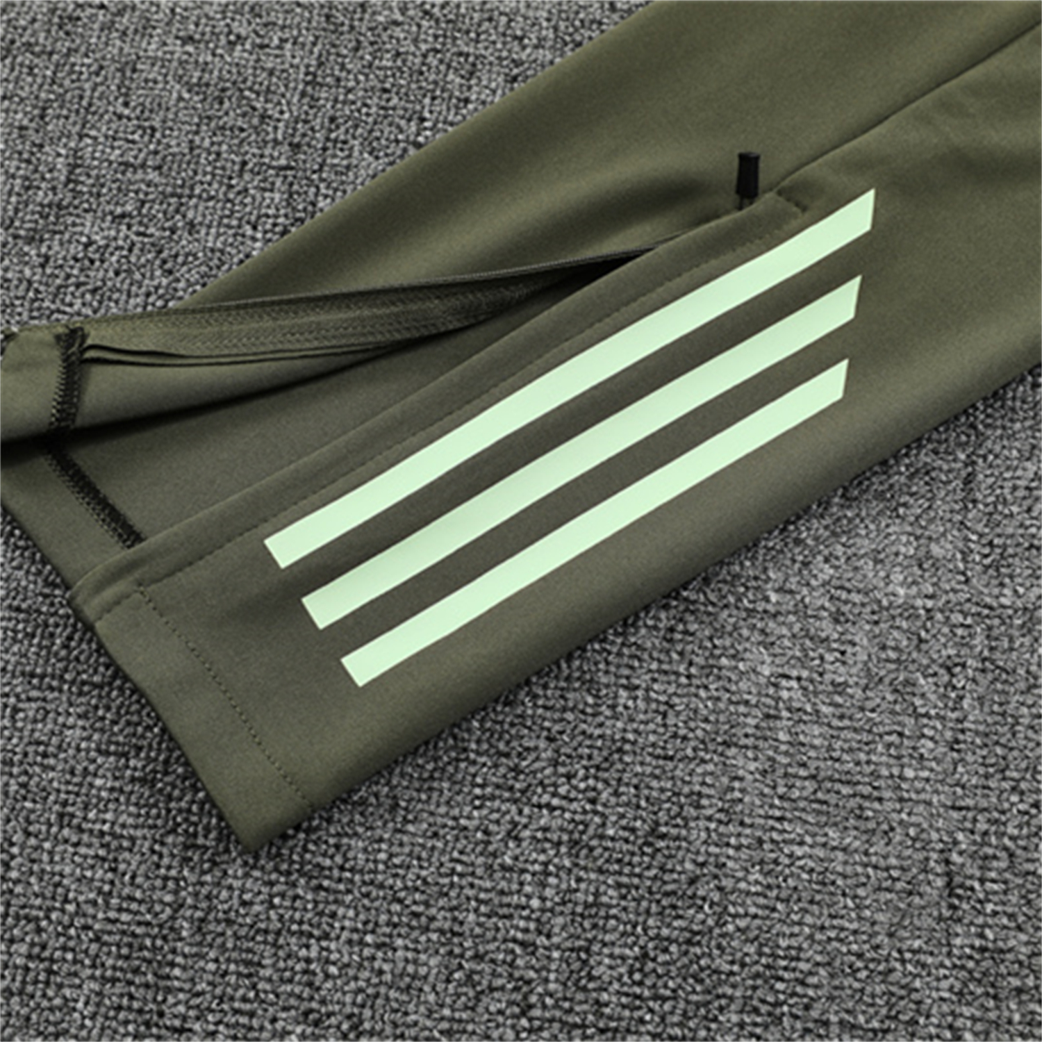 foot-Real Madrid 25-26 Long Sleeve Training Set - Army Green Top & Pants