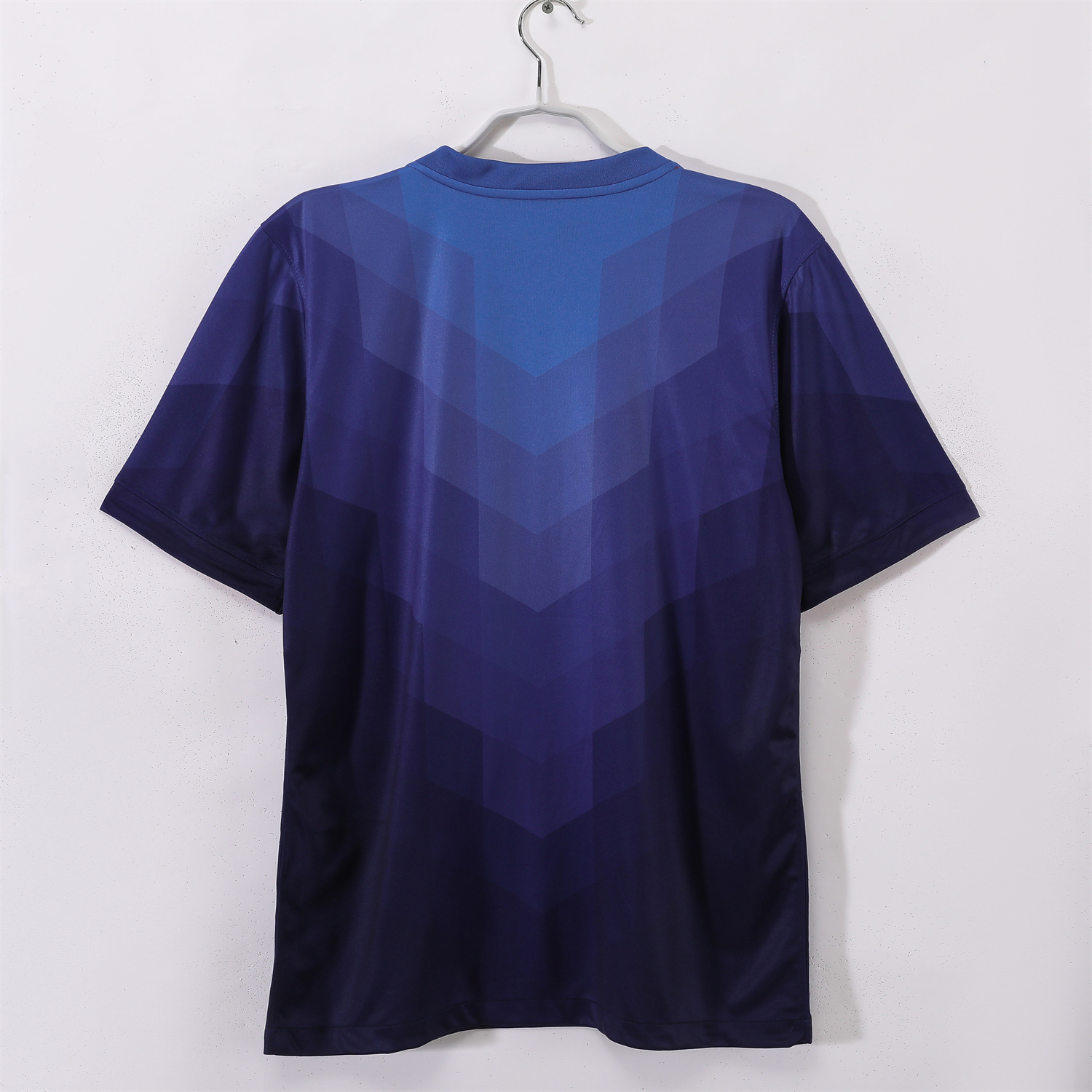 foot-Retro Netherlands 2014 Away Blue Jersey