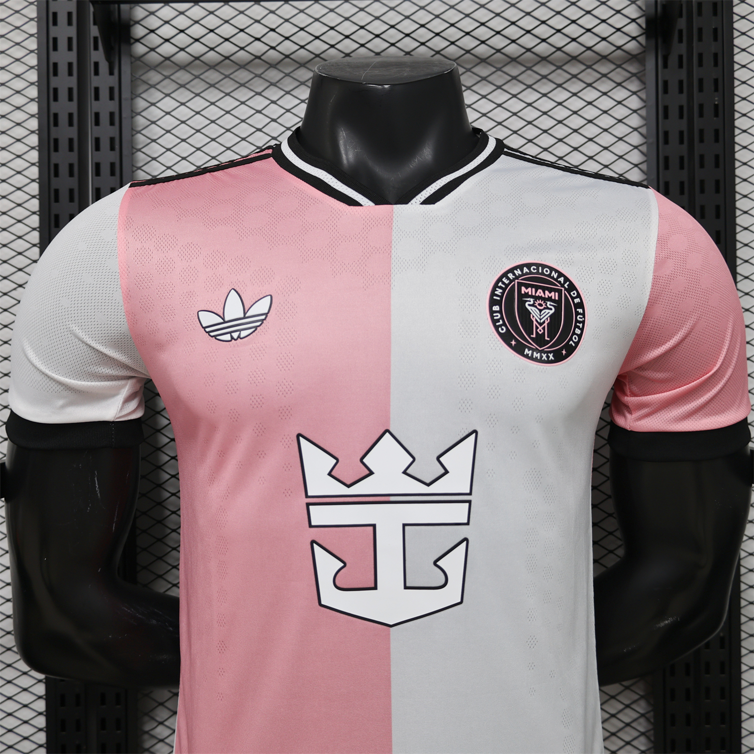 Unitedfootballkit.com | INT M.A.M 26-27 Pink White Special Jersey - Player Version -Customize Name, Number and Patch | Worldwide Shipping