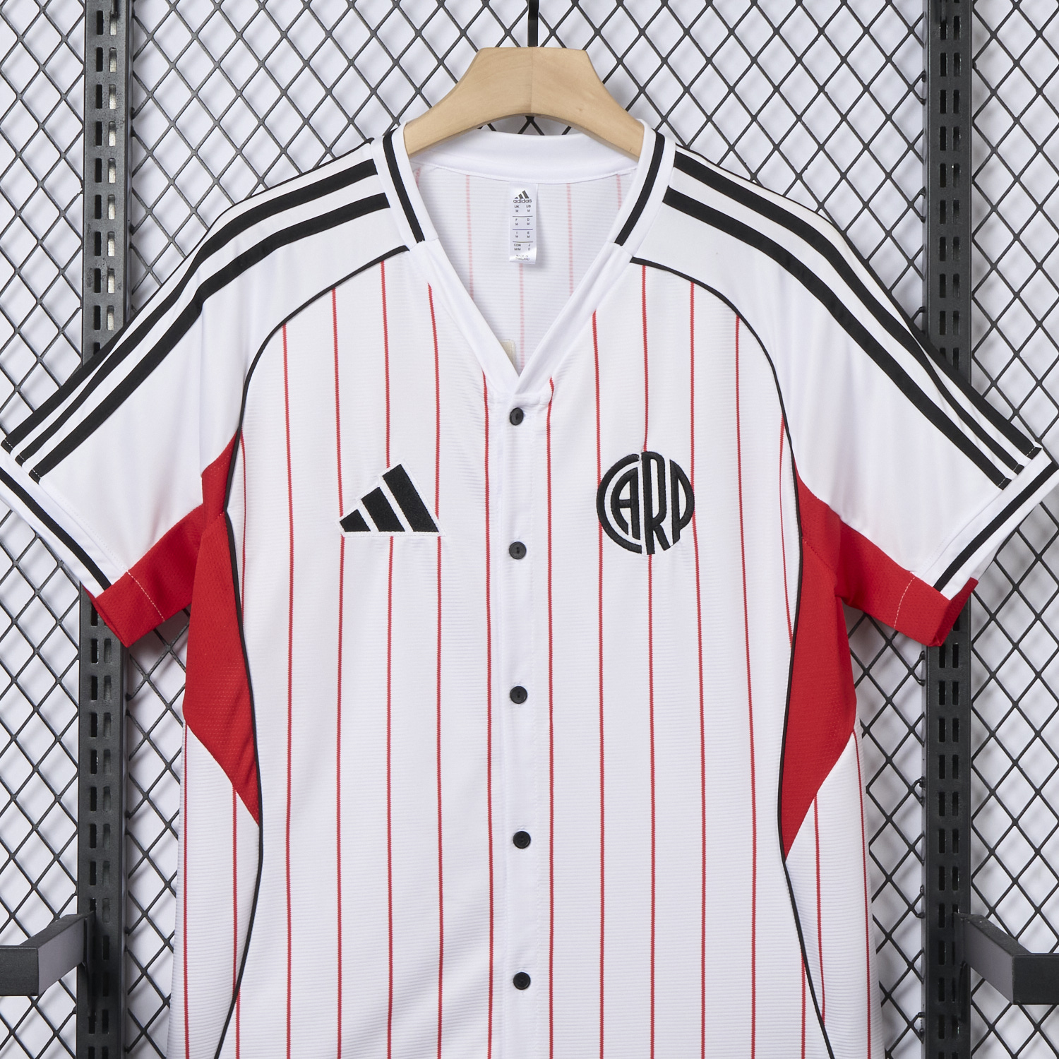 foot-River Plate 25-26 White Baseball Jersey