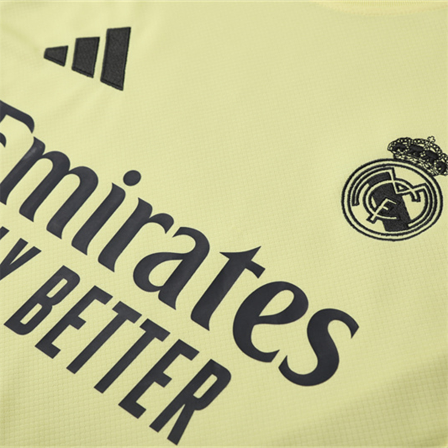 foot-Real Madrid 25-26 Kids Short-Sleeve Training Set - Yellow Top and Grey Shorts