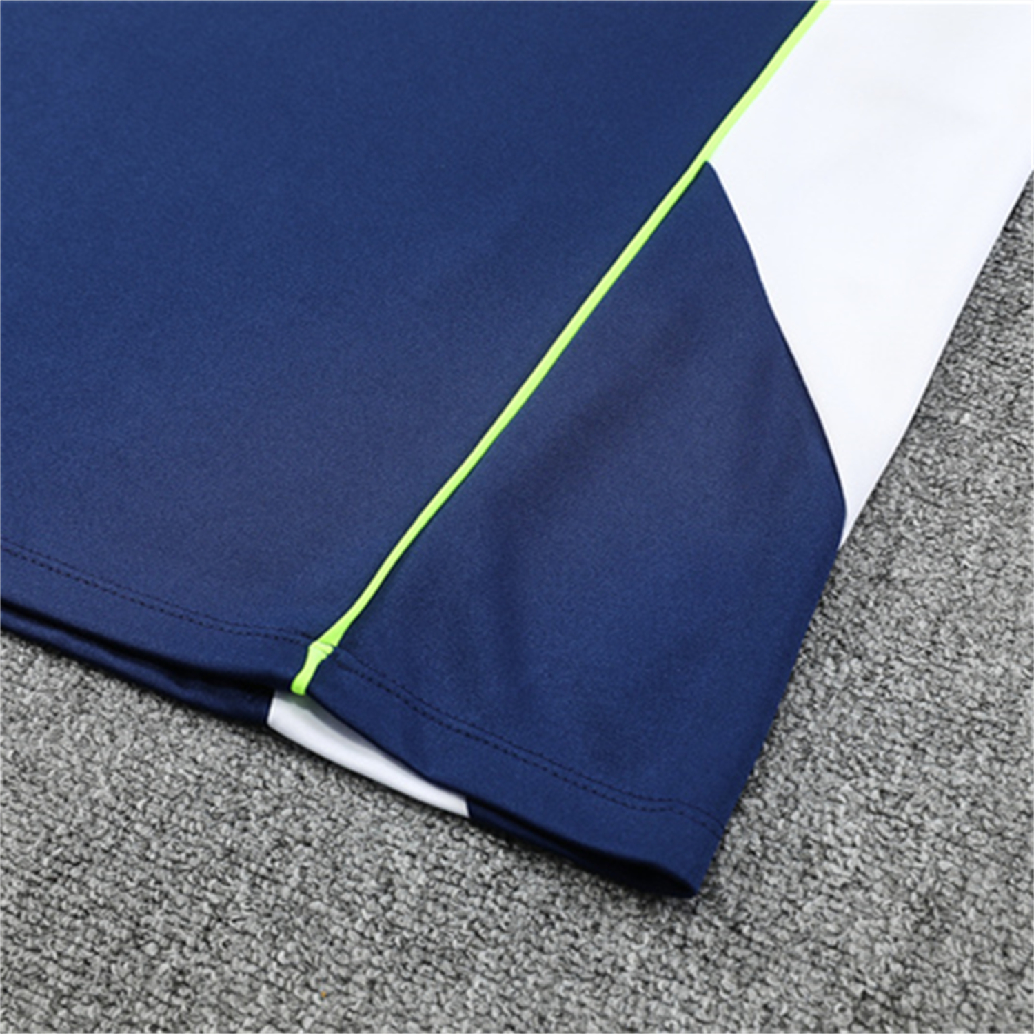 foot-Real Madrid 25-26 Long Sleeve Training Set - Throwback Royal Blue Top and Pants