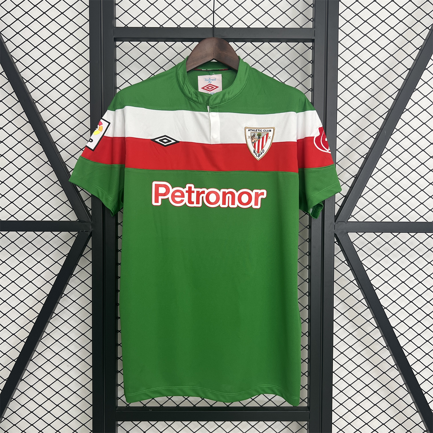 foot-Retro Athletic Bilbao 2011-12 Away Green Jersey