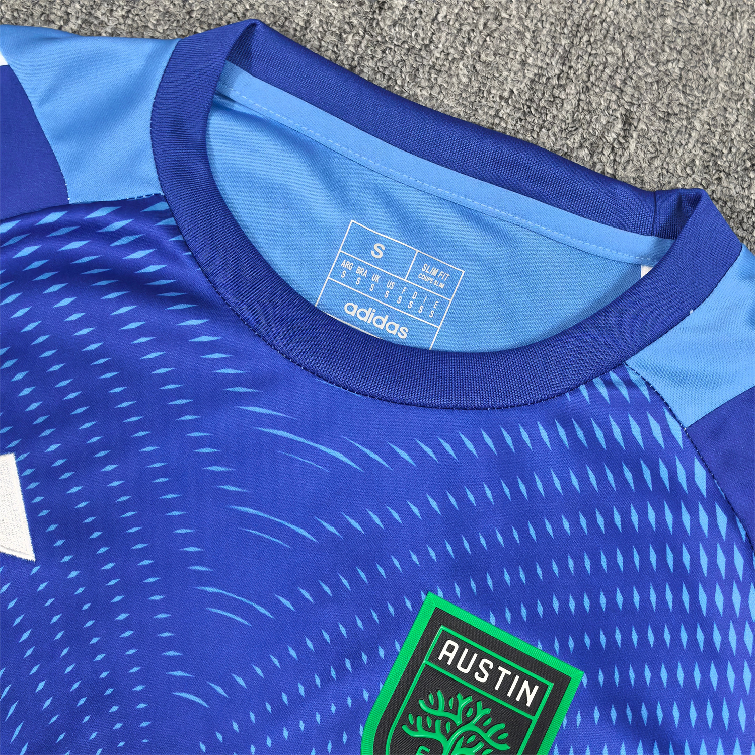 foot-Austin 25-26 Blue Goalkeeper Jersey - Fans Version