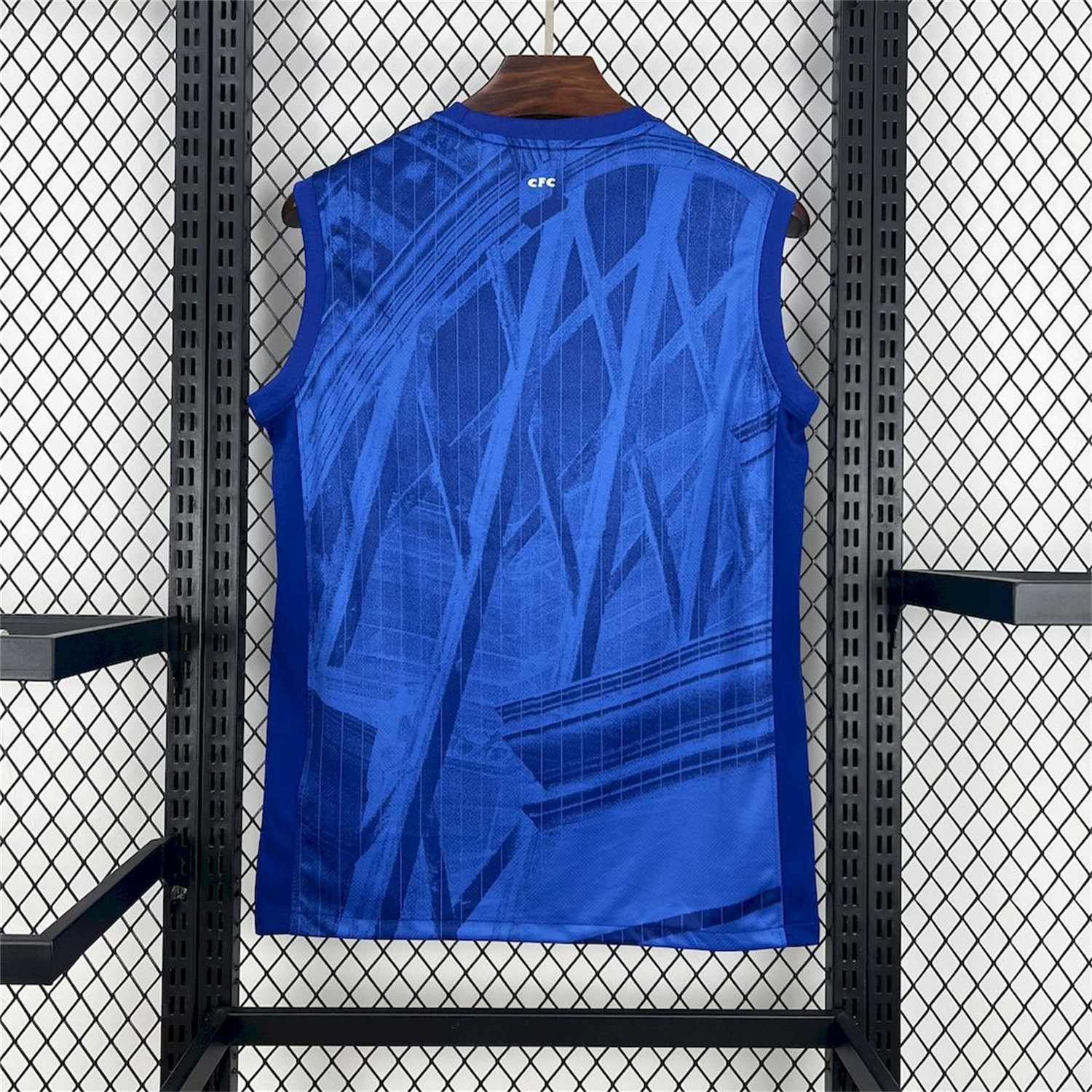 foot-C.H.E.L.S.E.A 25-26 Blue Training Vest - Fans Version