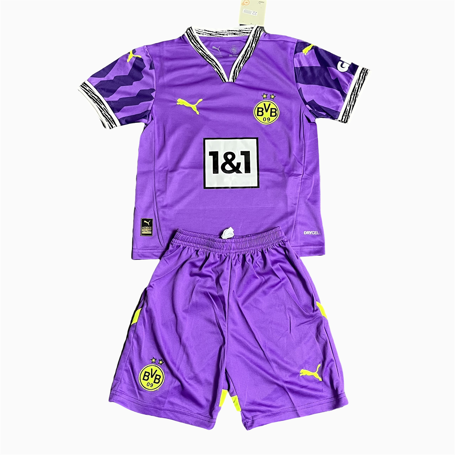 foot-Dortmund 24-25 Purple Goalkeeper Special Edition Kids Kit