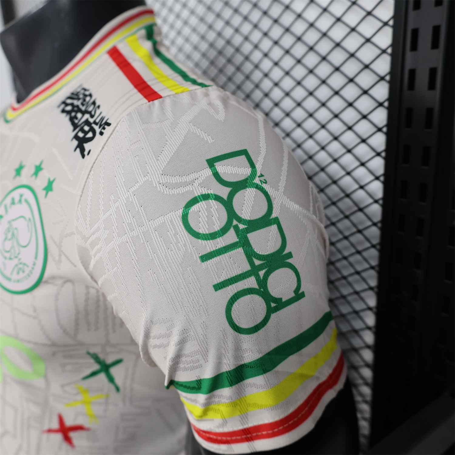 foot-Ajax x B-O-B Marly 25-26 Mud Yellow Special Edition Jersey - Player Version