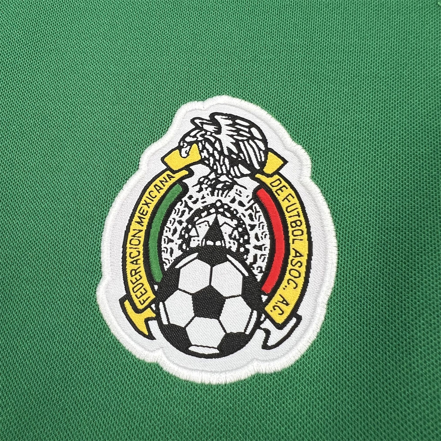 Funinjersey-Retro Mexico 2002 Home Jersey - Fans Version
