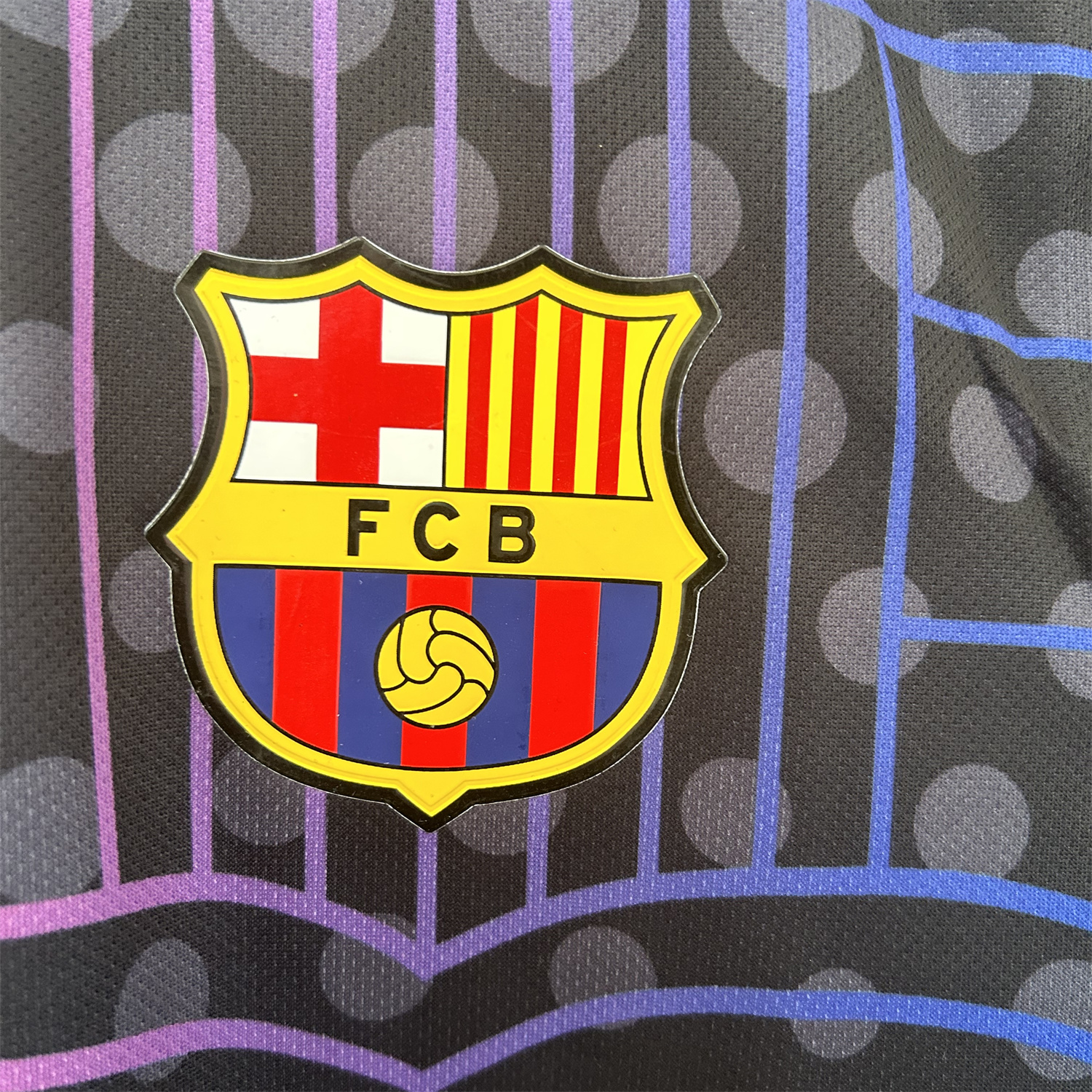 foot-Barcelona 25-26 LOGO Stroke Special Edition Jersey - Fans Version