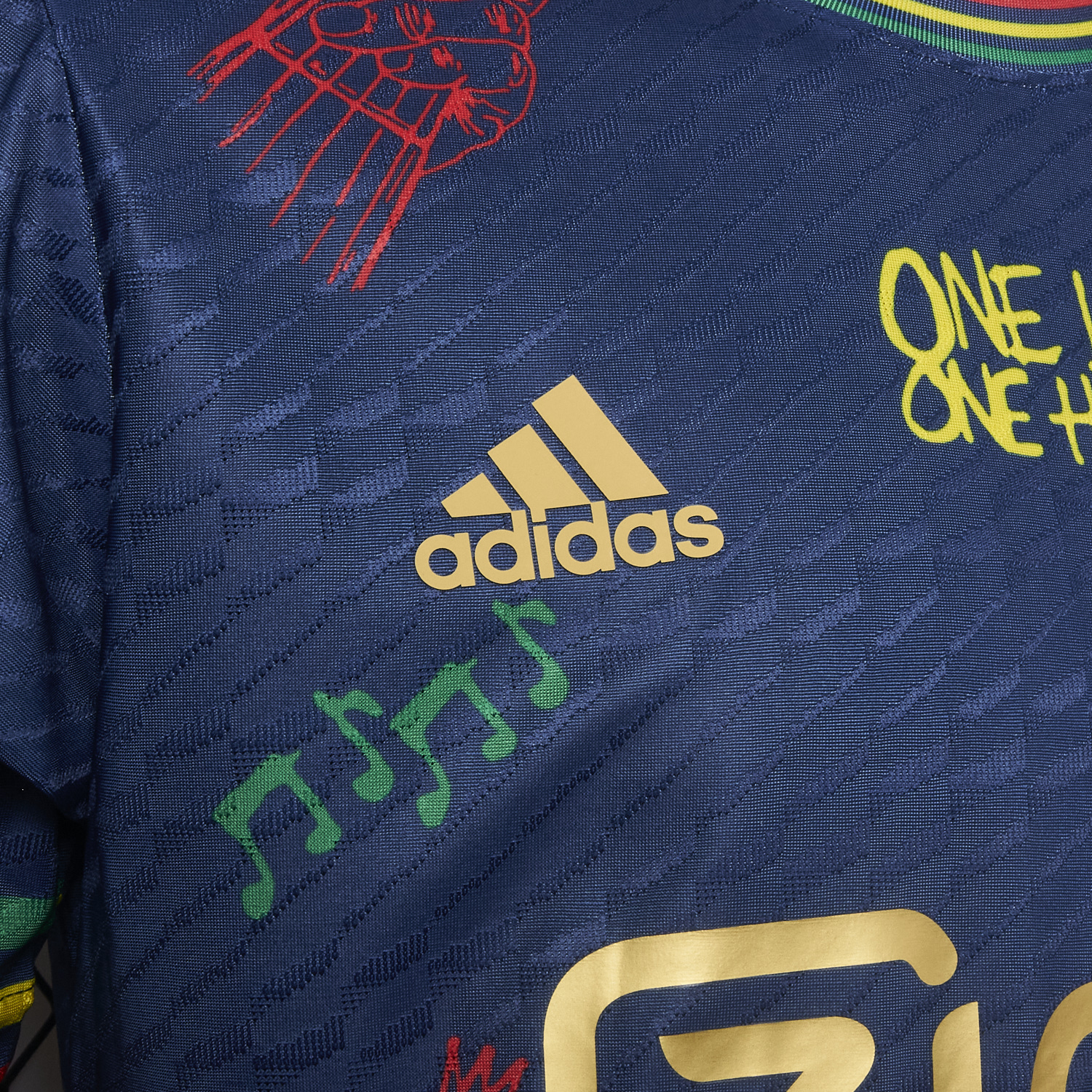 foot-Ajax x B-O-B Marly 2025-26 40th Blue Special Edition Jersey - Player Version