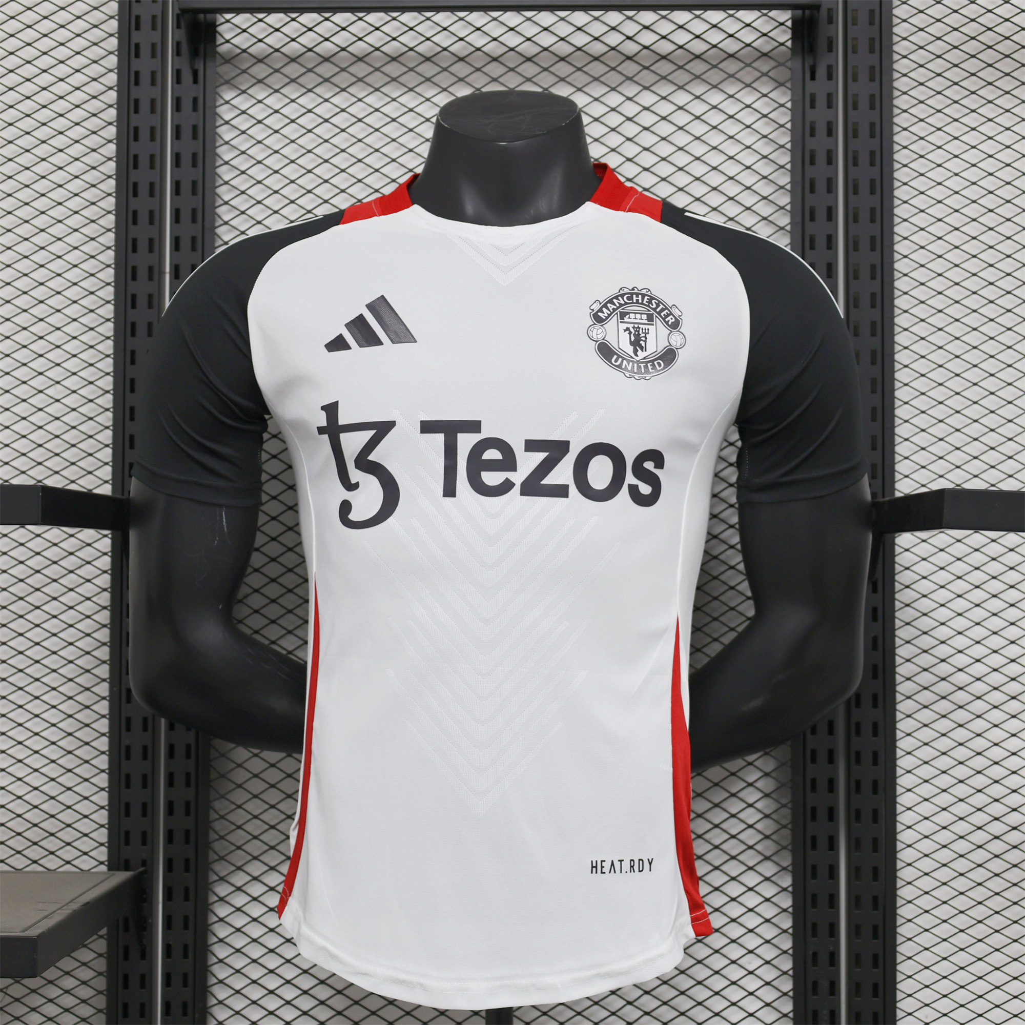 ManixJersey.com | Manchester United 24-25 White Training 3 Jersey - Player Version -Customize Name, Number and Patch | Worldwide Shipping