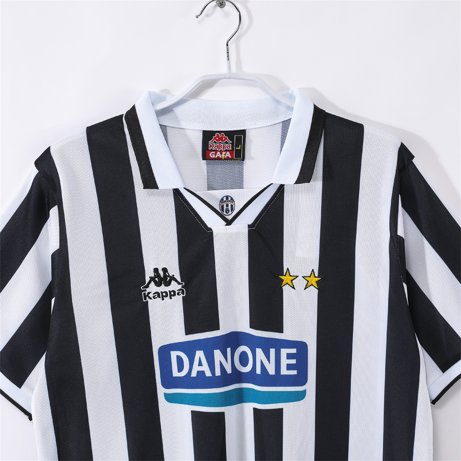 Unitedfootballkit.com | Retro Juventus 1994-95 Home Jersey -Customize Name, Number and Patch | Worldwide Shipping