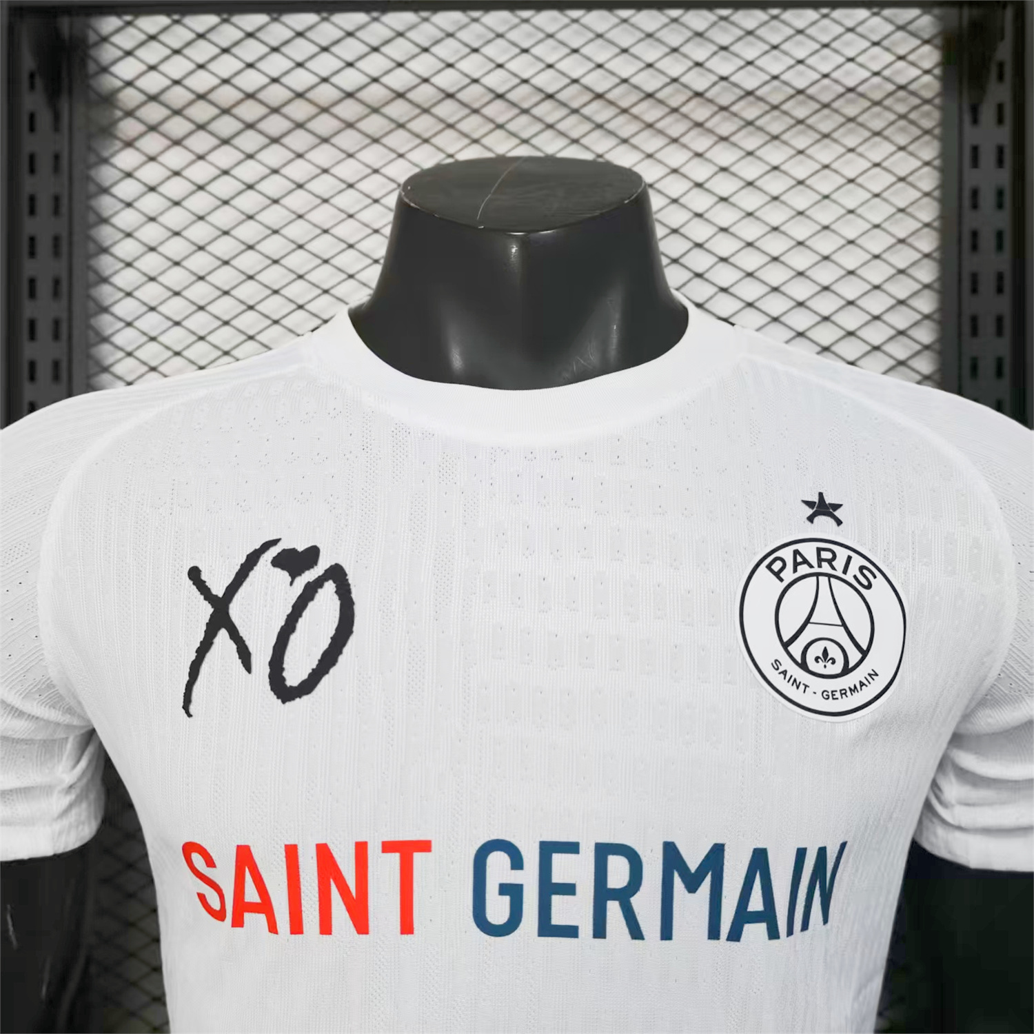 foot-Paris Saint-Germain PSG 25-26 White XO Special Jersey - Player Version