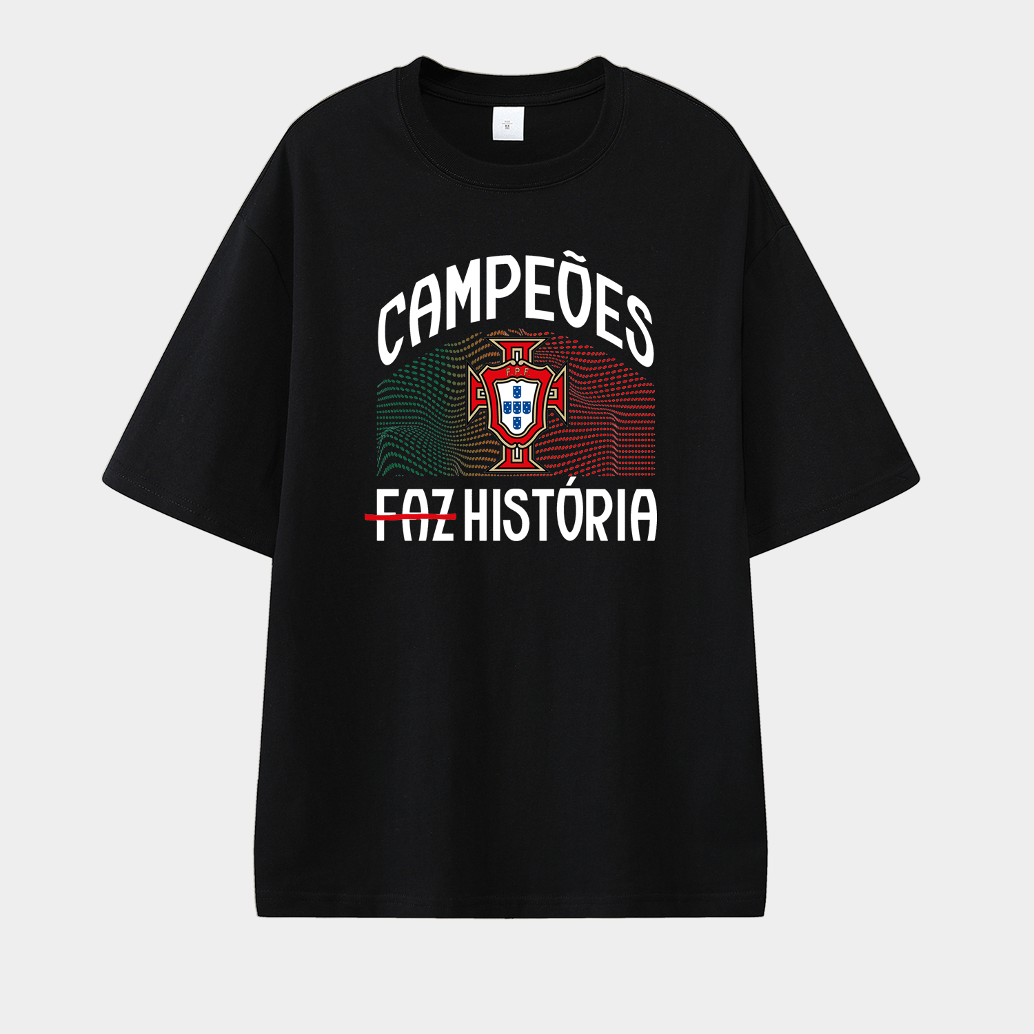 foot-Portugal UEFA Nations League Winner Unisex Pure Cotton T-shirt