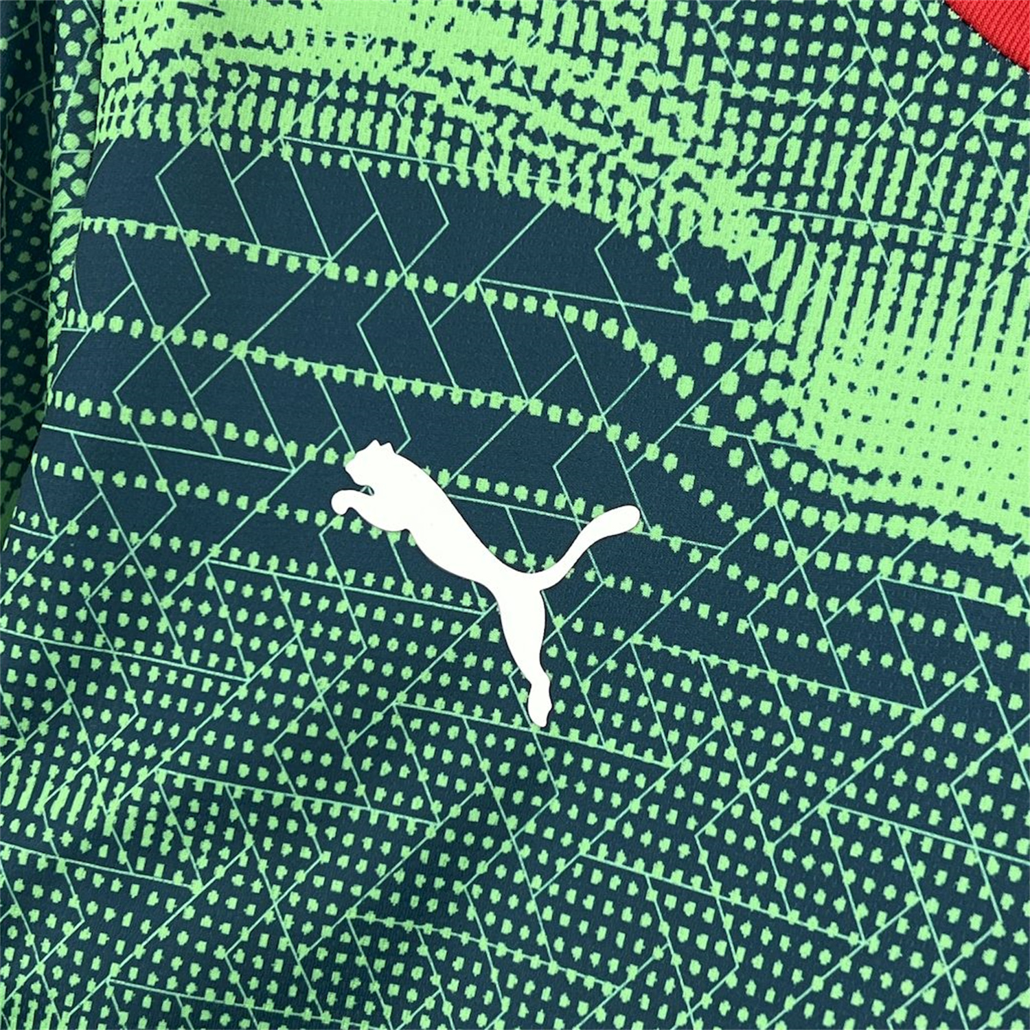 foot-Portugal 2025-26 Green Esports Jersey - Fans Version